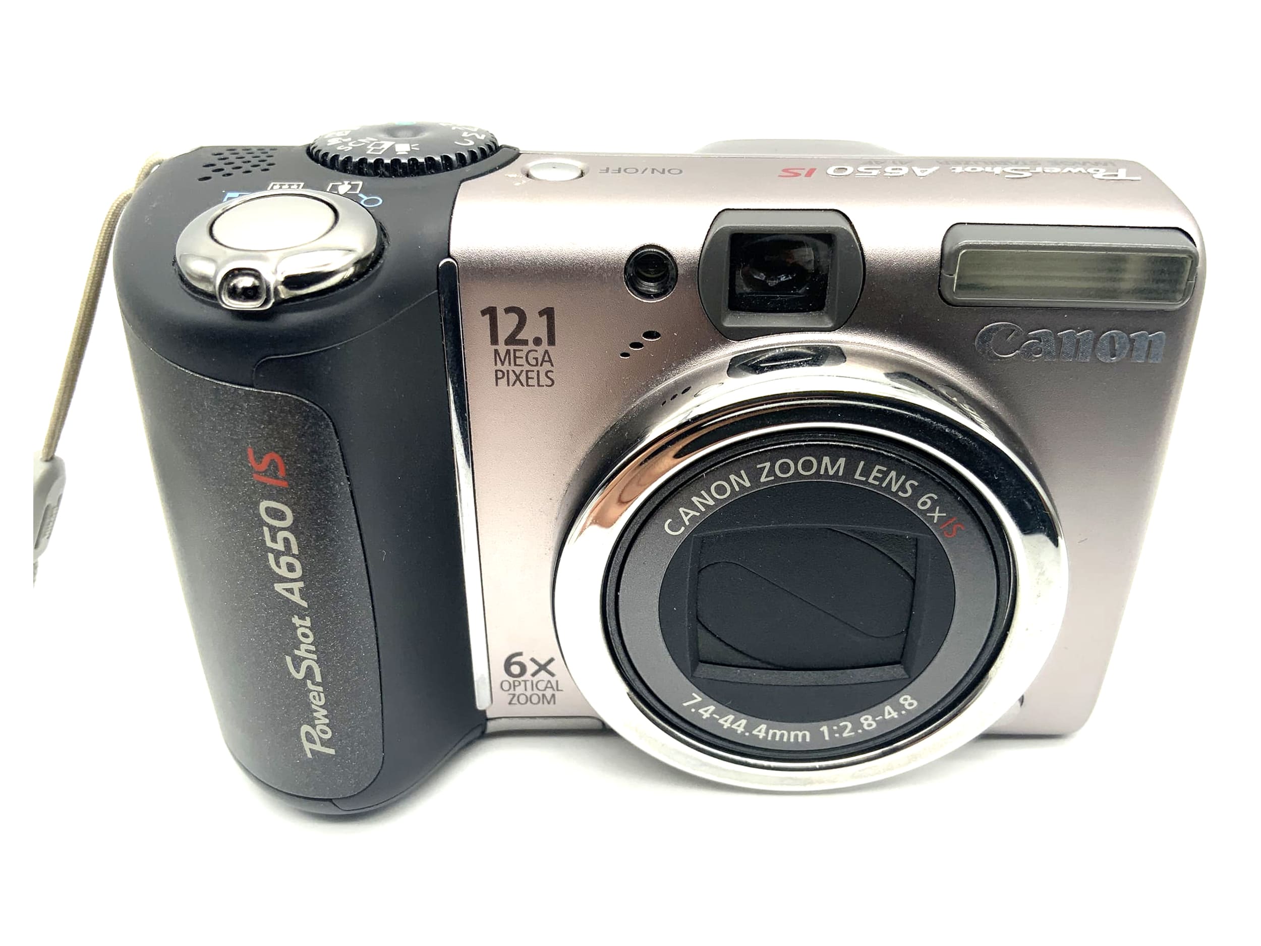 Canon Power Shot A650 IS mit Zoom Lens 6x IS 7.4-44.4mm 1:2.8-4.8 12.1 MP Ai AF