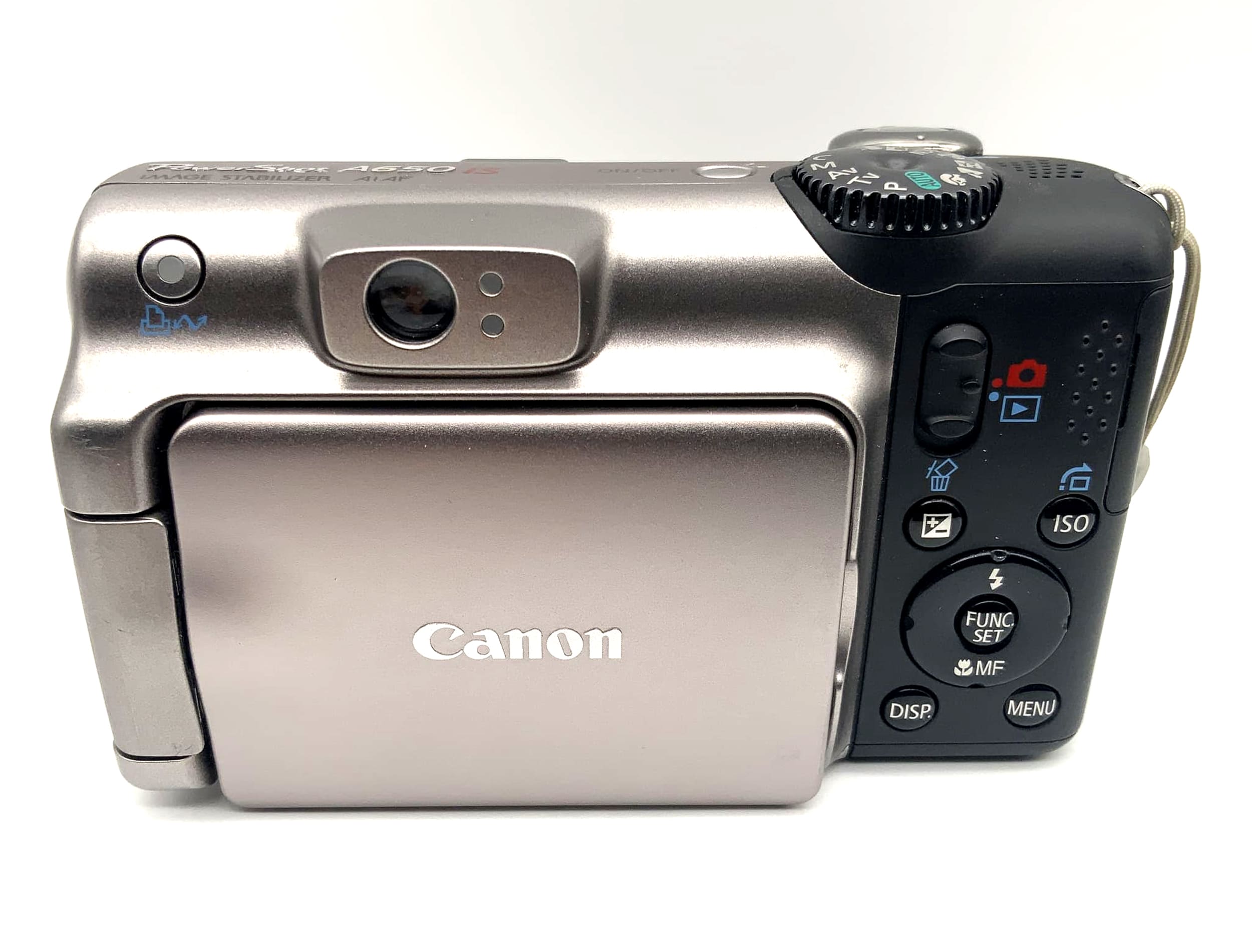 Canon Power Shot A650 IS mit Zoom Lens 6x IS 7.4-44.4mm 1:2.8-4.8 12.1 MP Ai AF