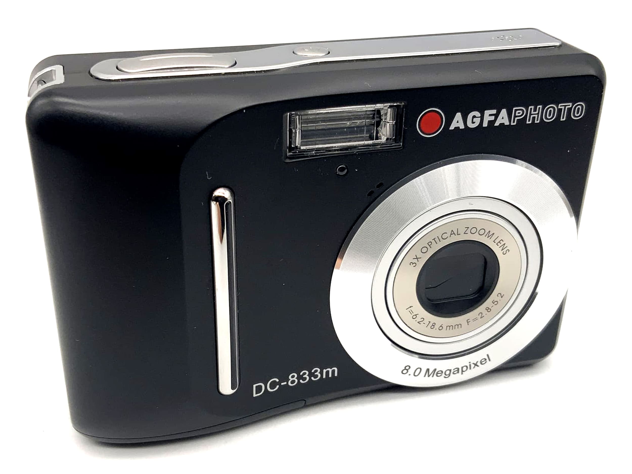 Agfa DC-833m mit 3x Optical Zoom Lens f=6.2-18.6mm F=2.8-5.2 8.0 Megapixel