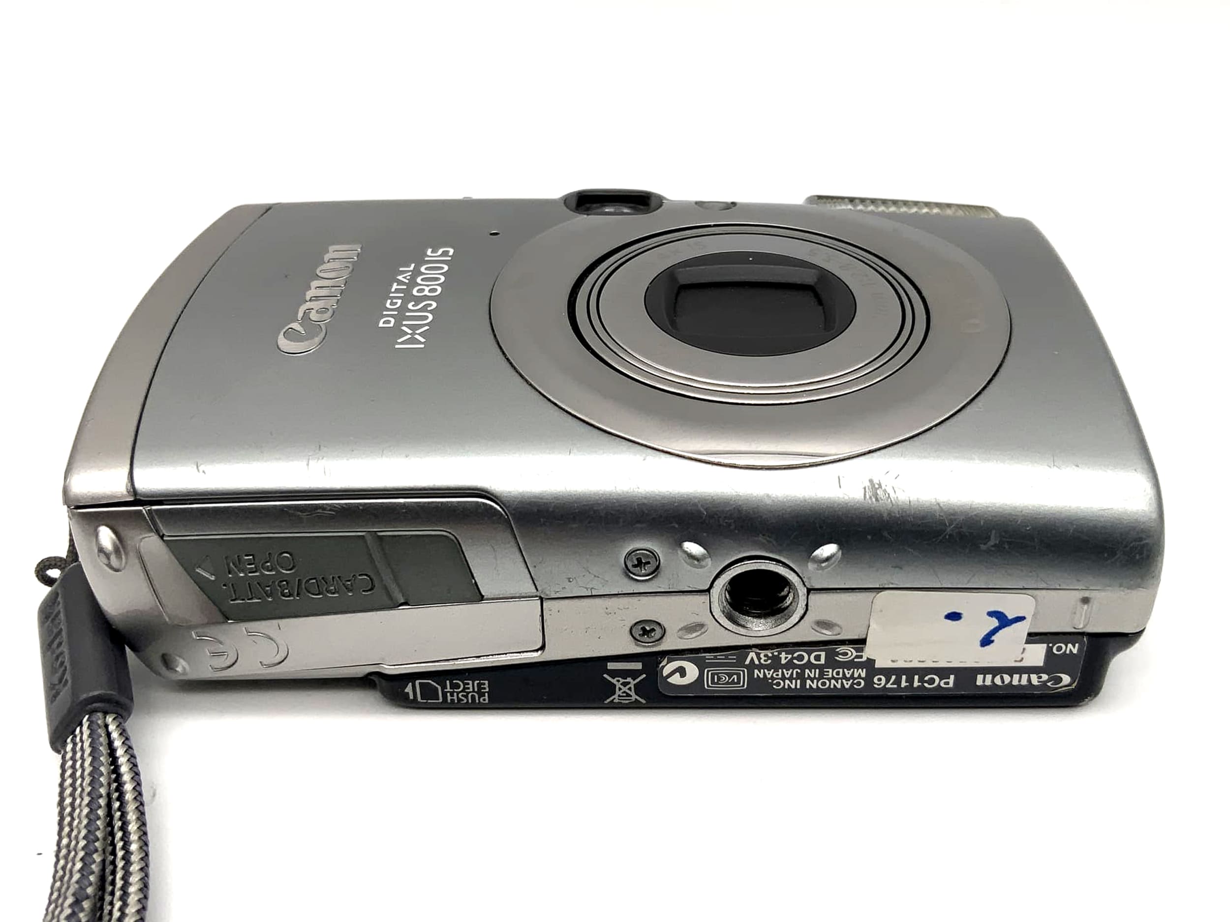 Canon IXUS 800 IS mit Zoom Lens 4x IS 5.8-23.2mm 1:2.8-5.5 6.0 Mega Pixels