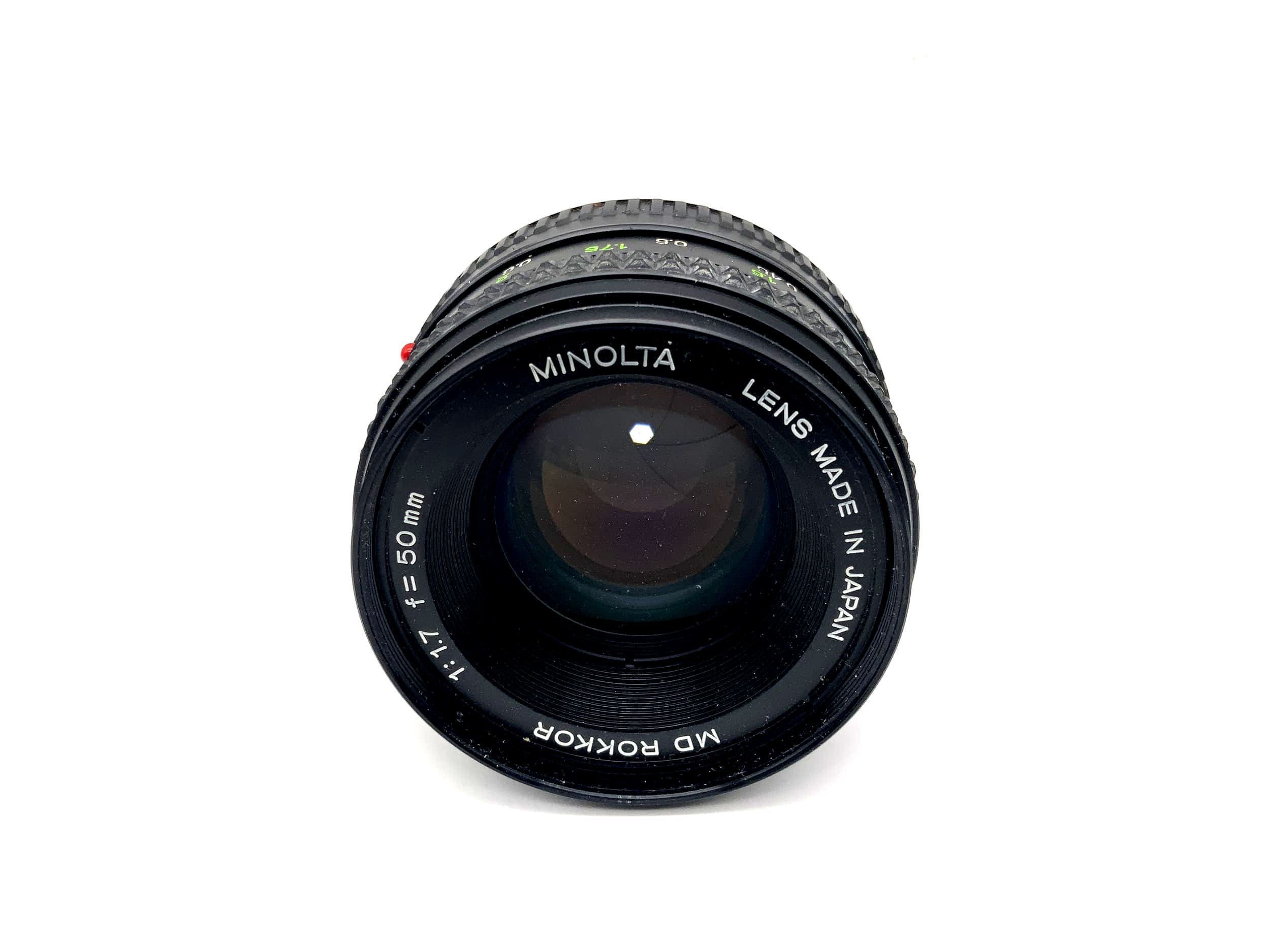 Minolta 50mm 1:1.7 Objektiv MD Rokkor Kamera Camera Lens (Minolta MD)