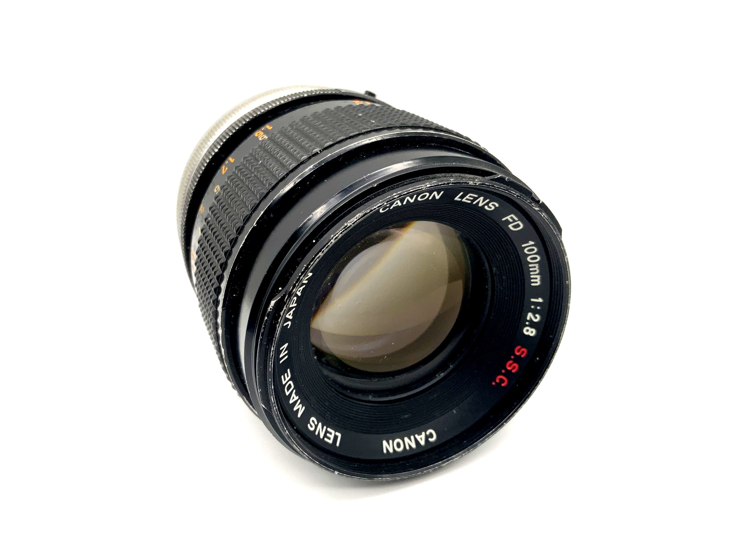 Canon 100mm 1:2.8 Objektiv Lens FD S.S.C Kamera Camera Lens (Canon FD)