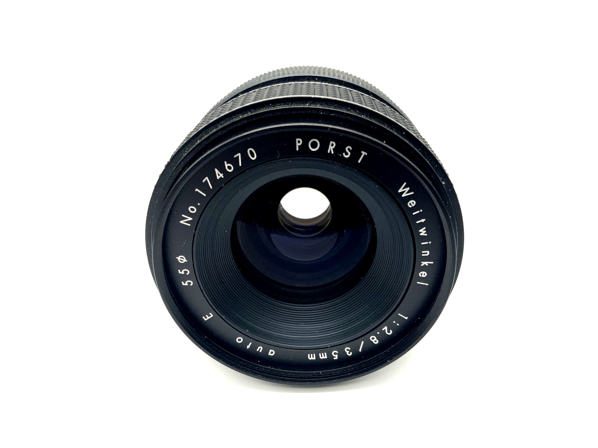 Porst 35mm 1:2.8 Objektiv auto E Weitwinkel ww Kamera Camera Lens (M42)