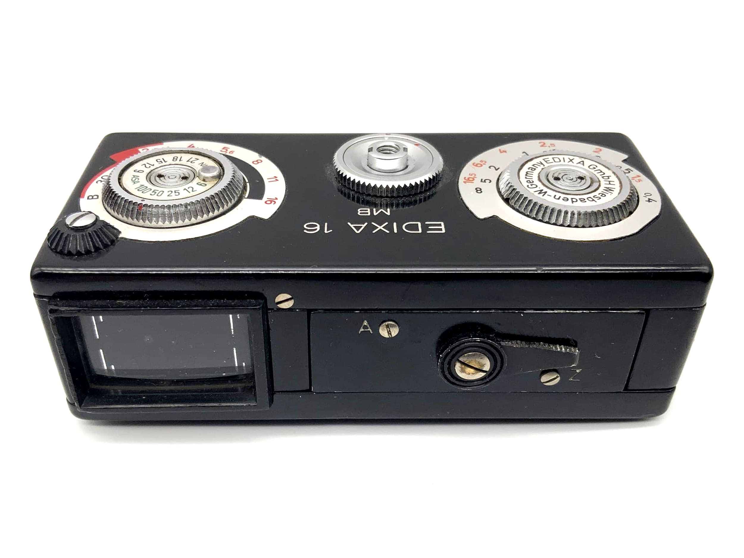 Edixa 16 MB mit Schneider Kreuznach Xenar 1:2.8/25 Miniaturkamera Kleinstbild