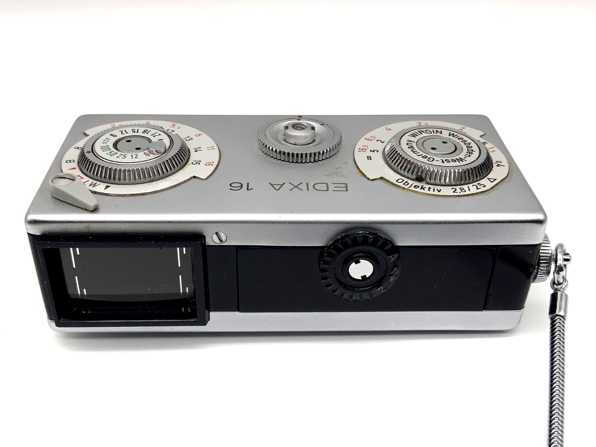 Edixa 16 mit Schneider Kreuznach Xenar 1:2.8/25 Miniaturkamera Spy Cam