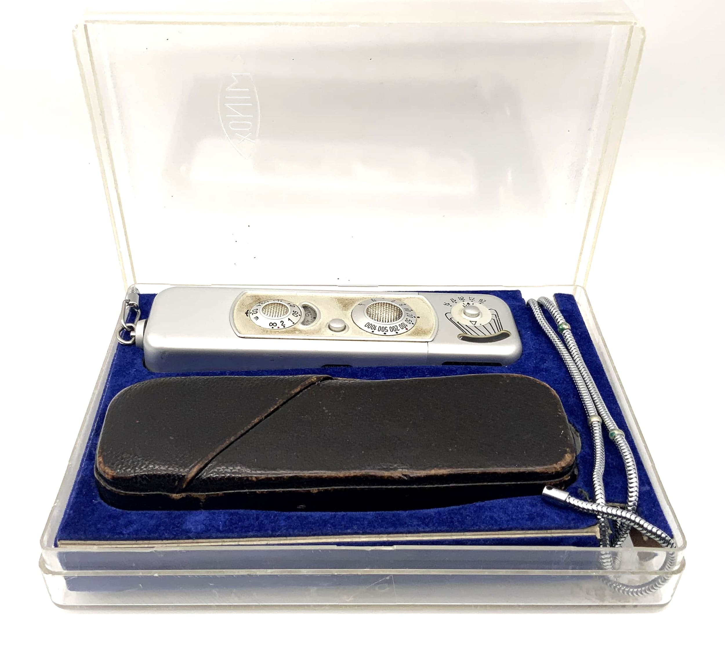 Minox B mit Complan 1:3.5 f=15mm mit OVP und Tasche Miniaturkamera Spy Cam