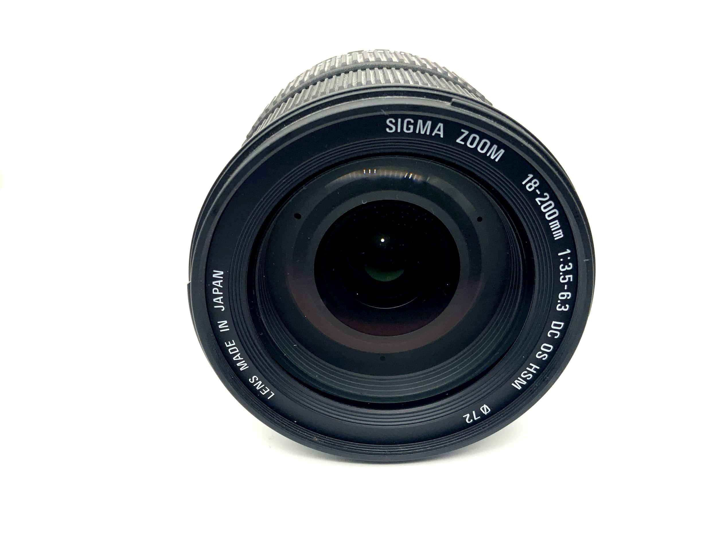 Sigma 18-200mm 1:3.5-6.3 Objektiv DC OS HSM Optical Stabilizer Zoom (Nikon AF-S)