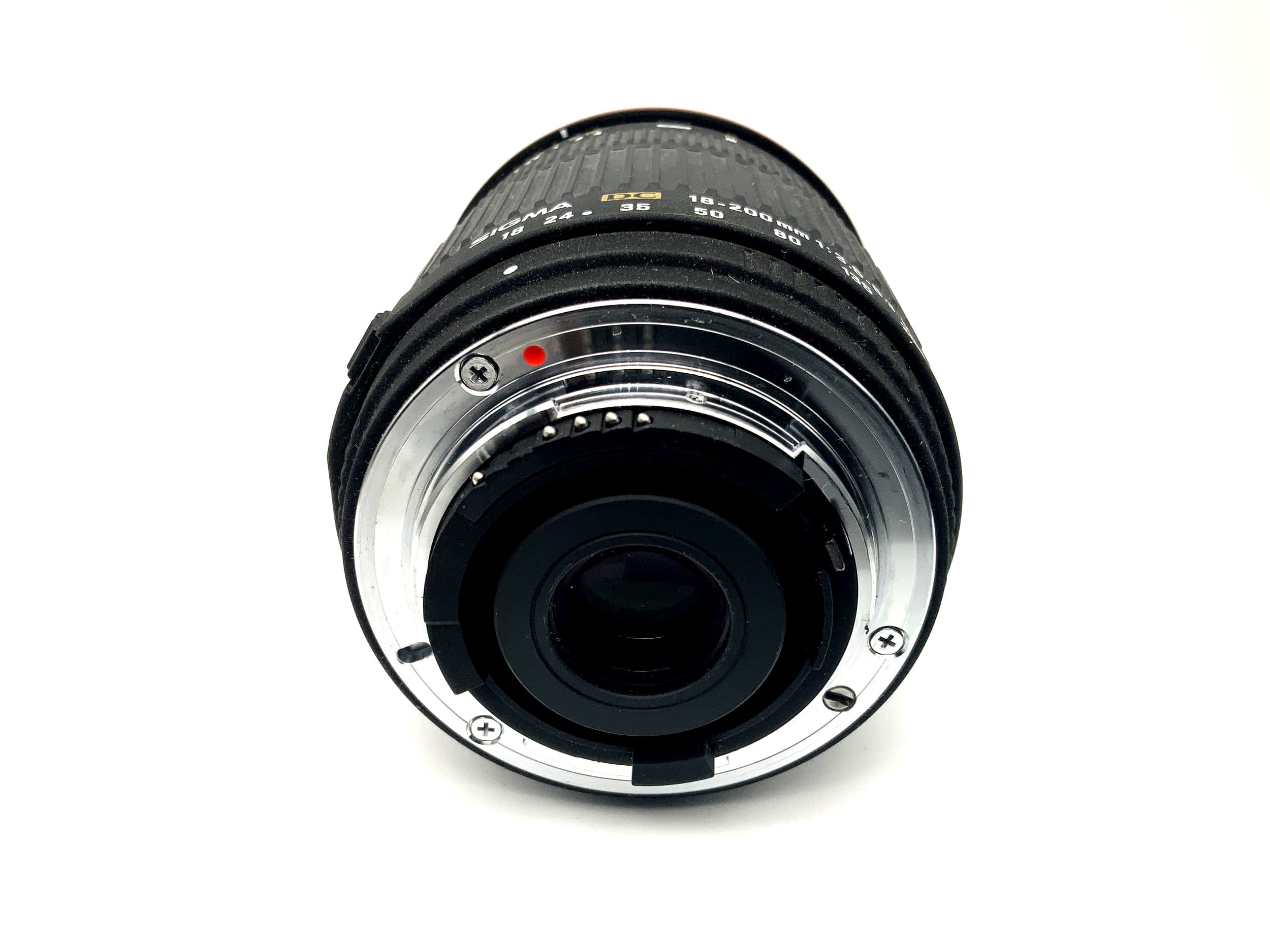 Sigma 18-200mm 1:3.5-6.3 D Objektiv Sigma Zoom DC Lens (Nikon AF)