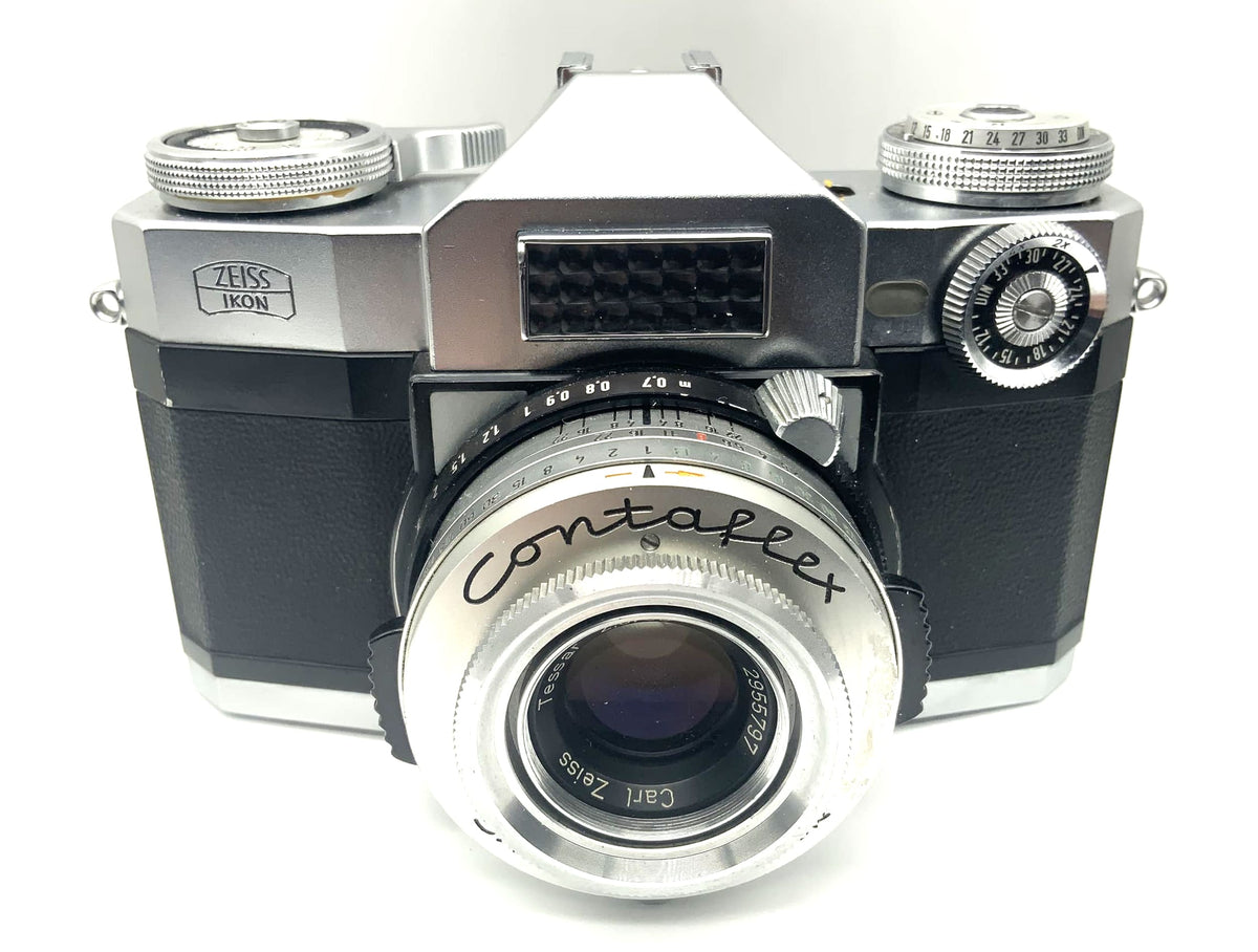 Zeiss Ikon Contaflex Synchro-Compur 35mm SLR analog (Carl Zeiss Tessar 2,8/50)