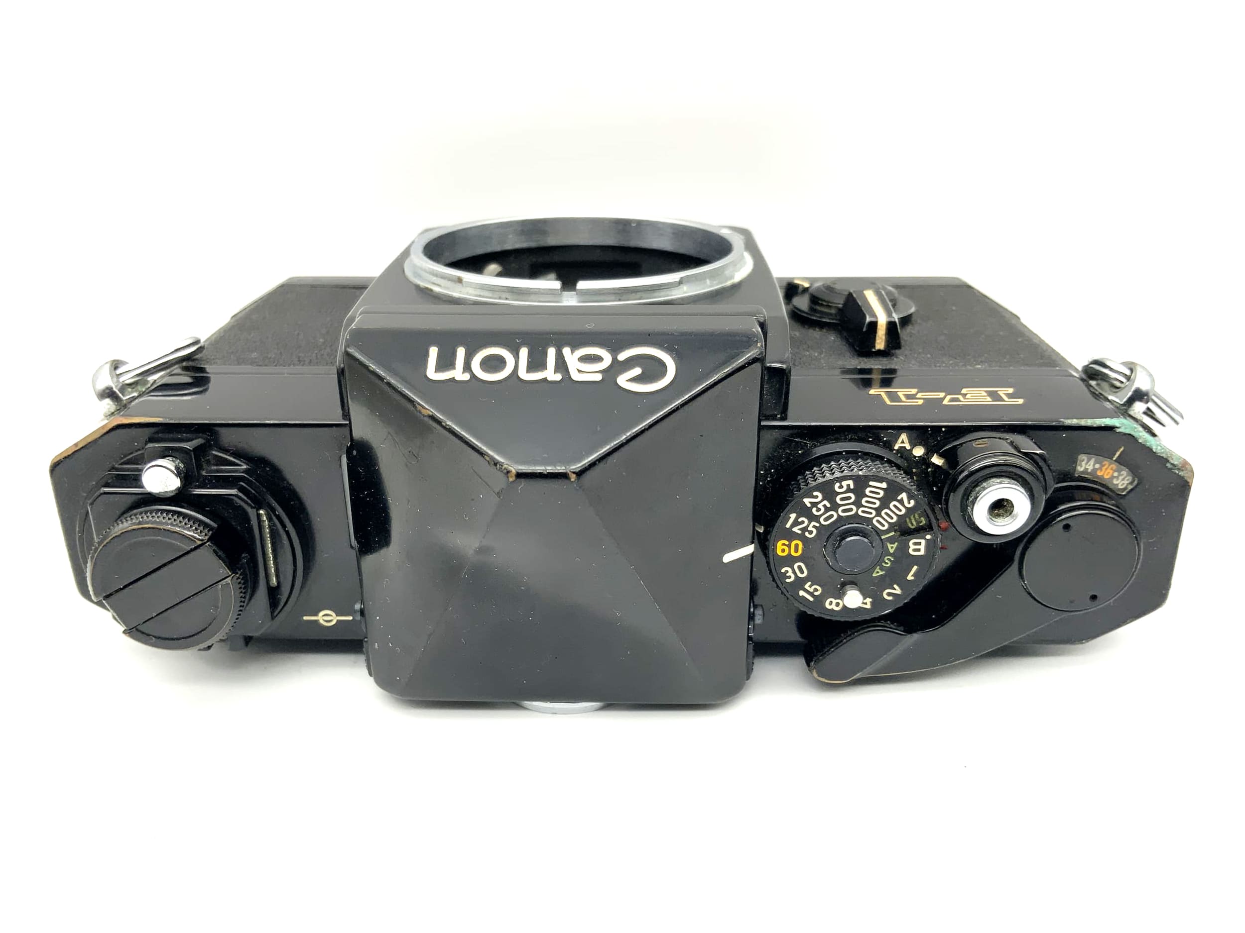 Canon F-1 defekt 35mm Spiegelreflexkamera SLR analog Body Gehäuse (Canon FD)