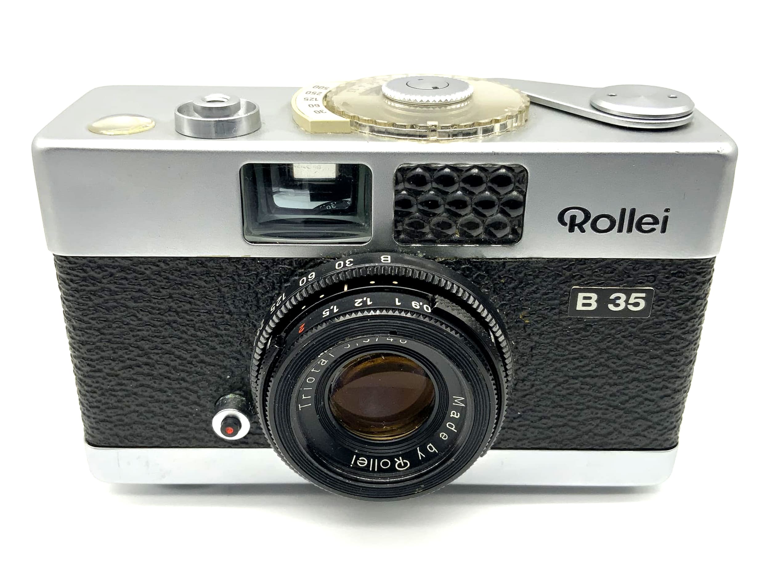 Rollei B 35 Sucherkamera mit Triotar 3,5/40 Chrom Halbformatkamera Kompaktkamera