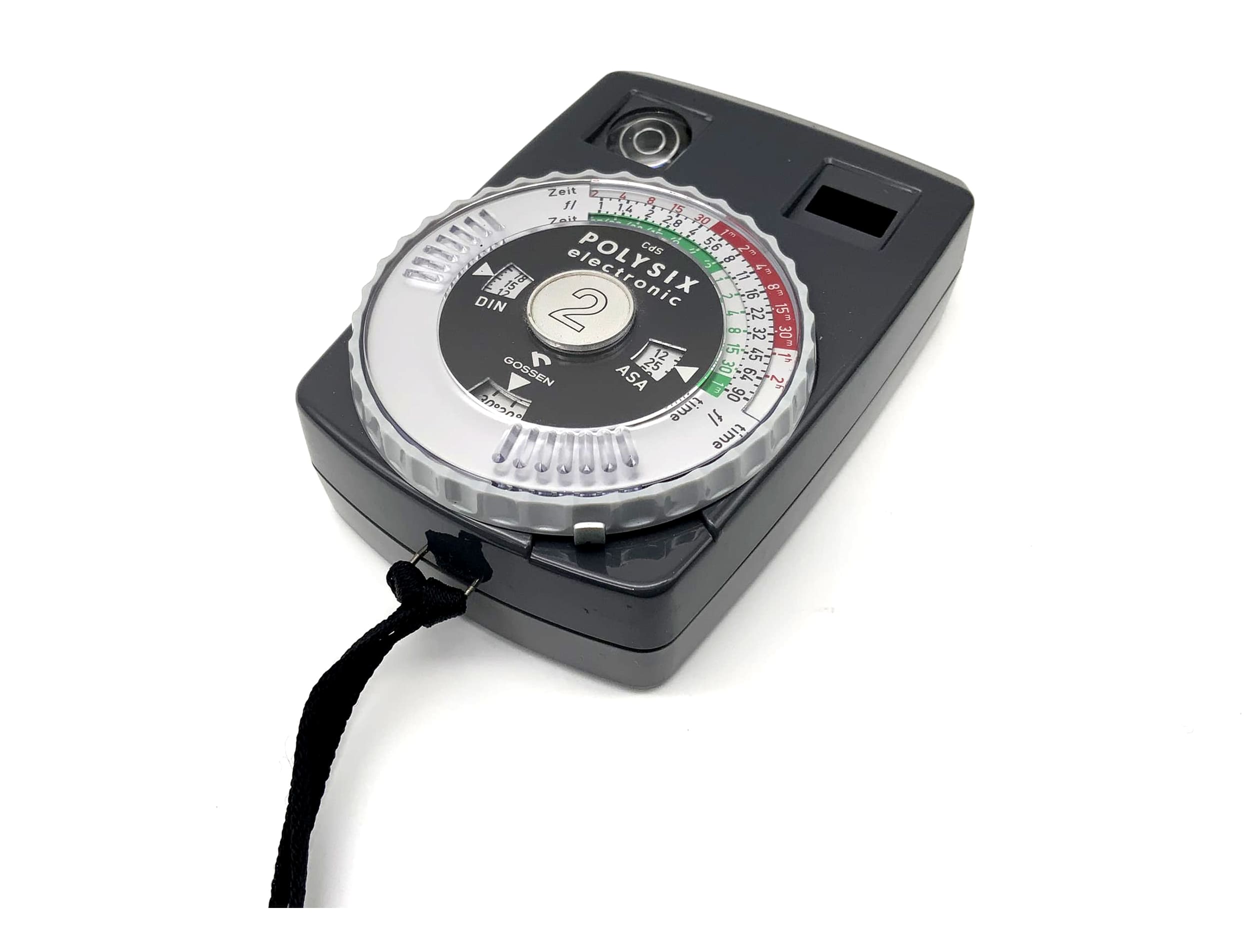 Gossen Polysix electronic 2 Belichtungsmesser CdS DIN ASA Lichtmesser Lichtmeter