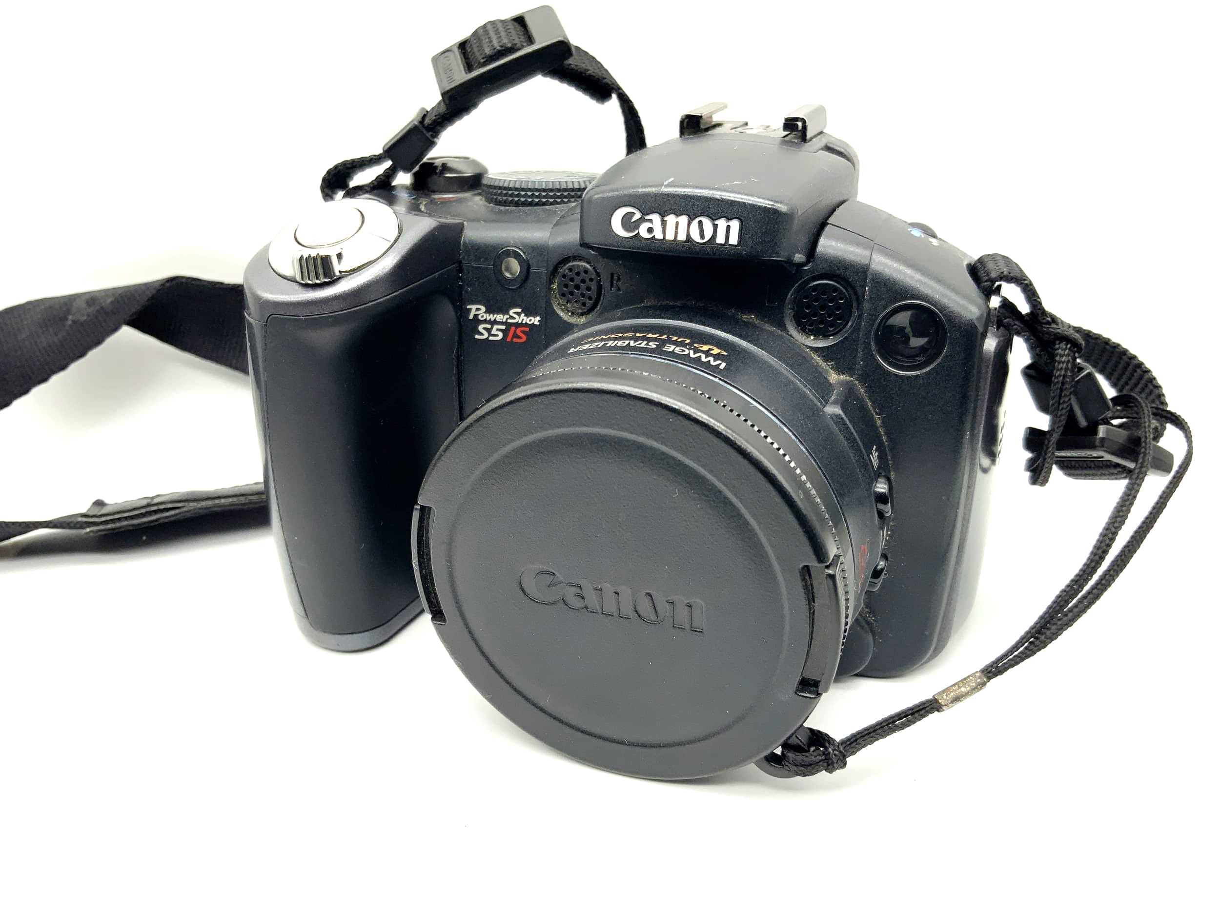 Canon PowerShot S5 IS mit Ultrasonic Zoom 12x IS 6.0-72.0mm 1:2.7-3.5 USM 8.0 MP