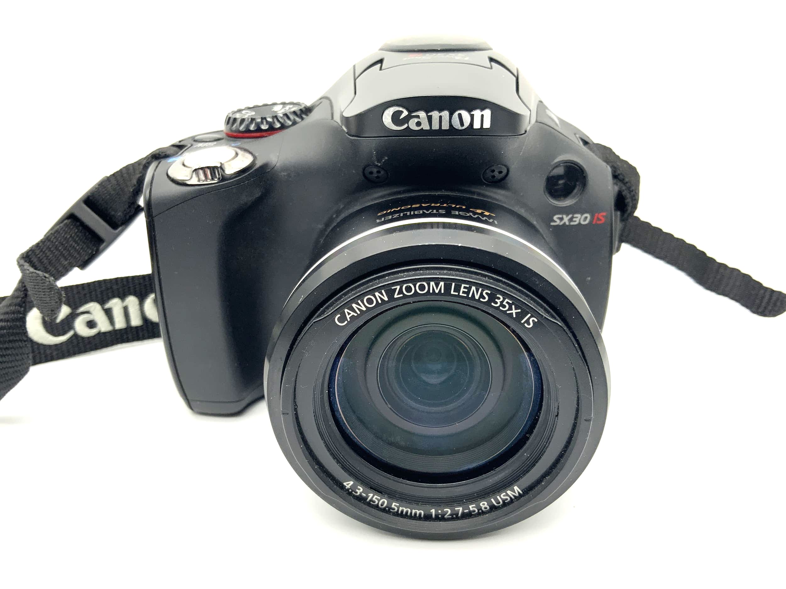 Canon PowerShot SX30 IS mit Ultrasonic 35x IS 4.3-150.5mm 1:2.7-5.8 14.1 MP HD