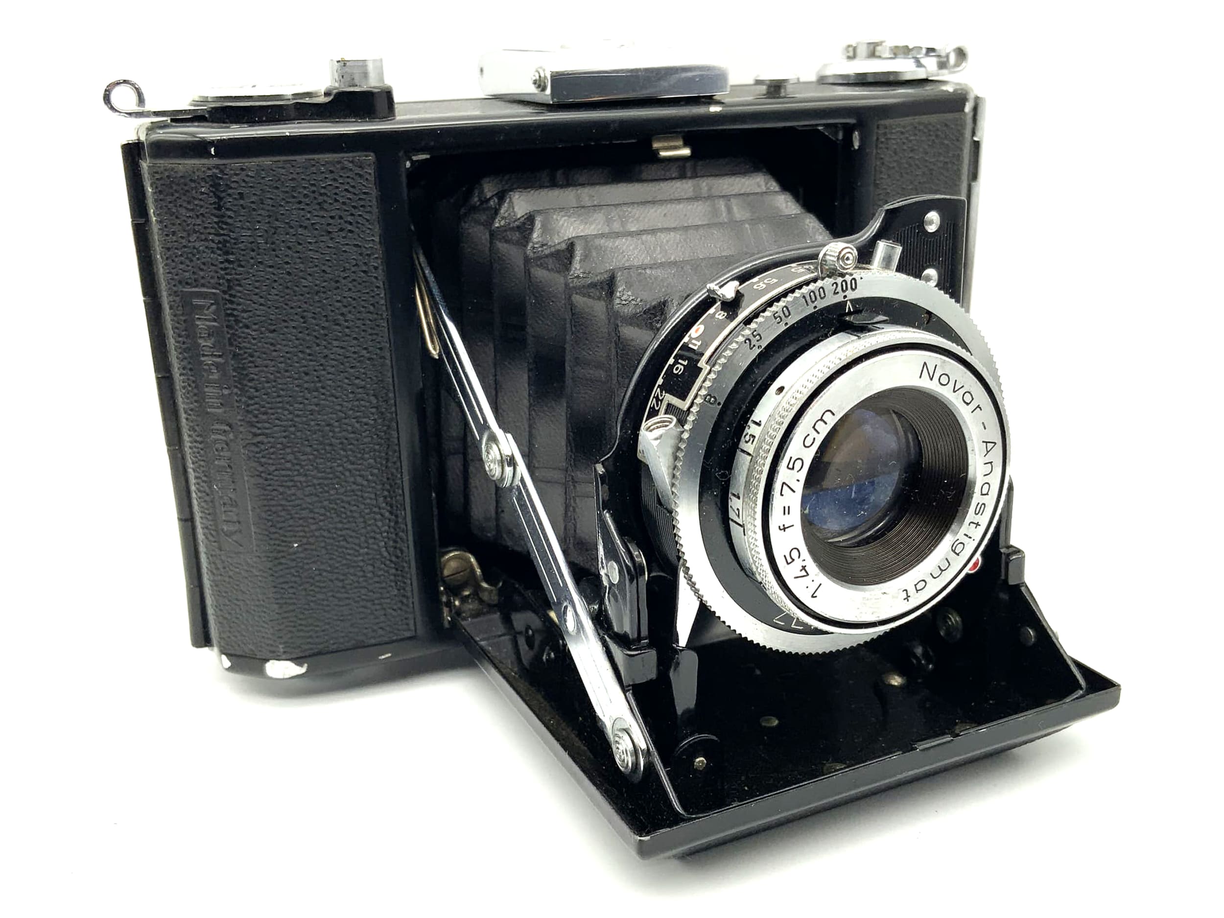 Zeiss Ikon 515/16 Klappkamera mit Novar-Anastigmat 1:4.5 f=7,5cm Pronto