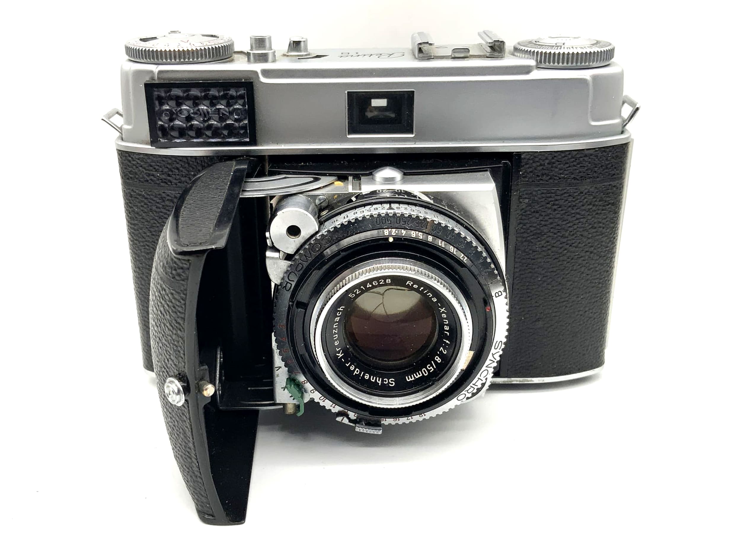 Kodak Retina 1B Klappkamera Schneider Kreuznach Xenar 2.8/50mm IB Synchro Compur