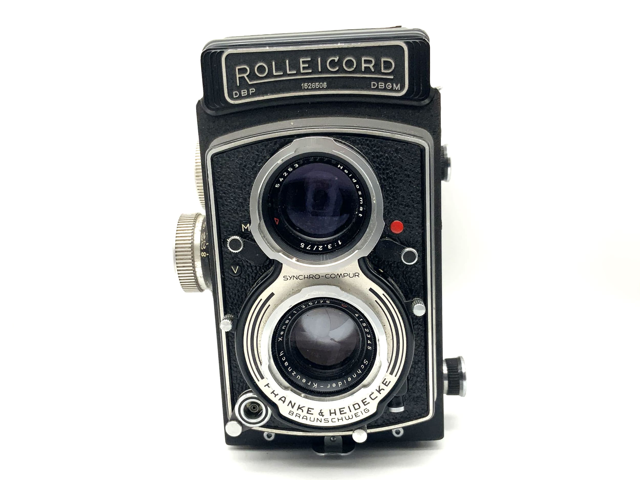 Rollei Rolleicord Model V K3C TLR mit Schneider Kreuznach Xenar 1:3.5/75 Compur 6x6 F&H