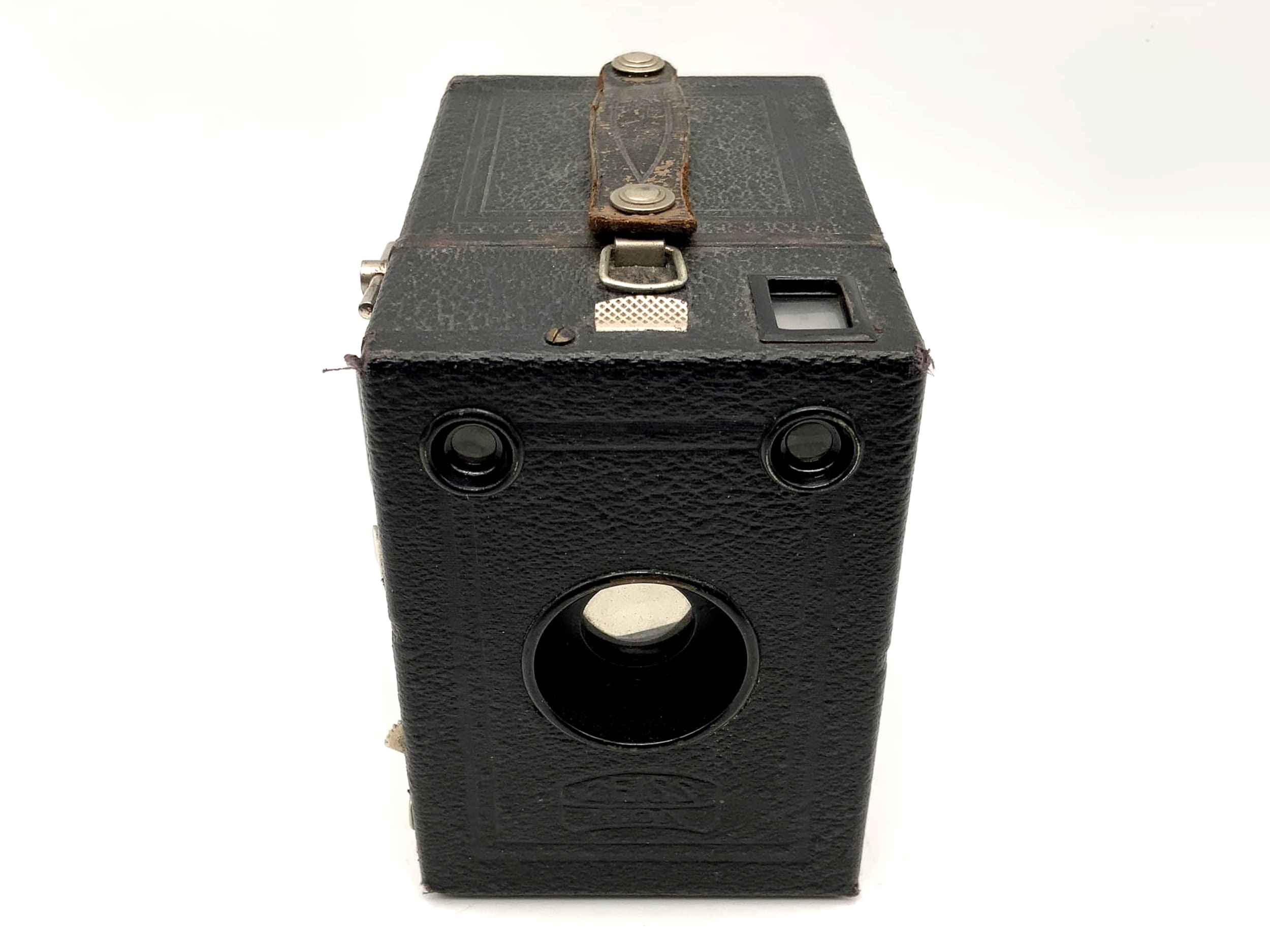 Zeiss Ikon Box-Tengor 54/2 Boxkamera mit Goertz Frontar Rollfilm Analogkamera