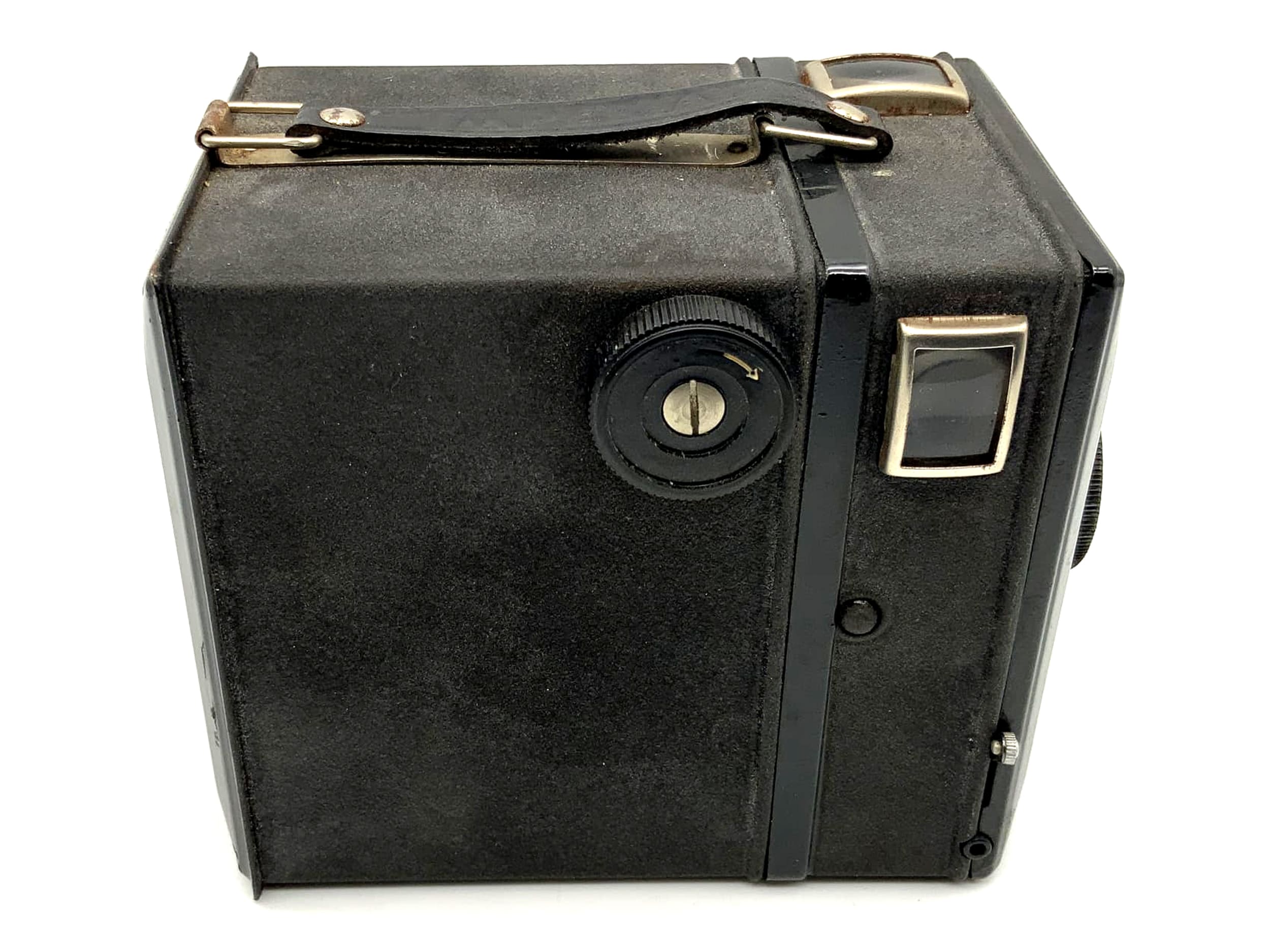 Imperial Boxkamera mit Braun Optik Objektiv Rollfilm Analogkamera Camera