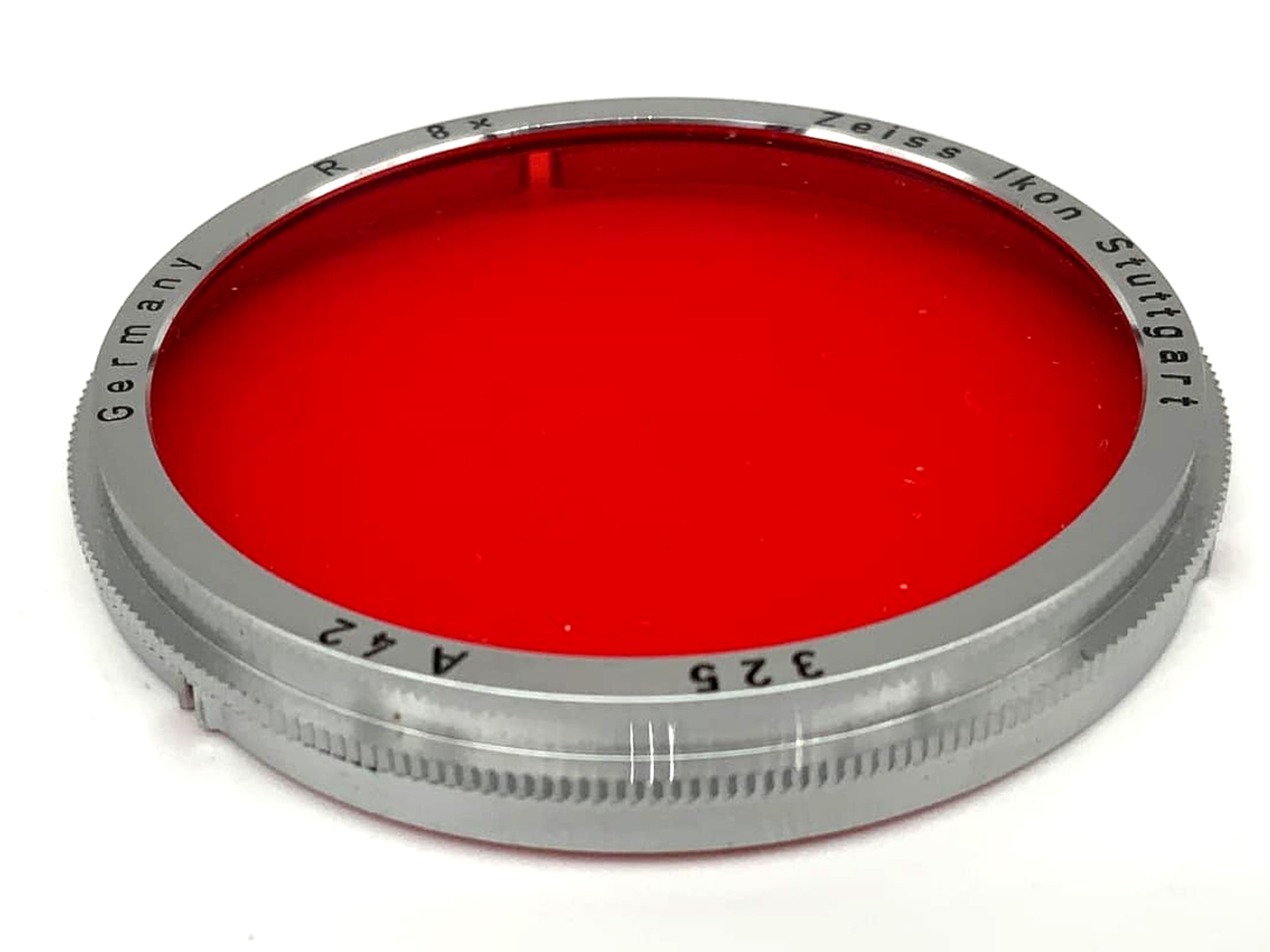 Zeiss Ikon Farbfilter 42mm Rot 8x R red 325 colorfilter Steckfilter Slip On