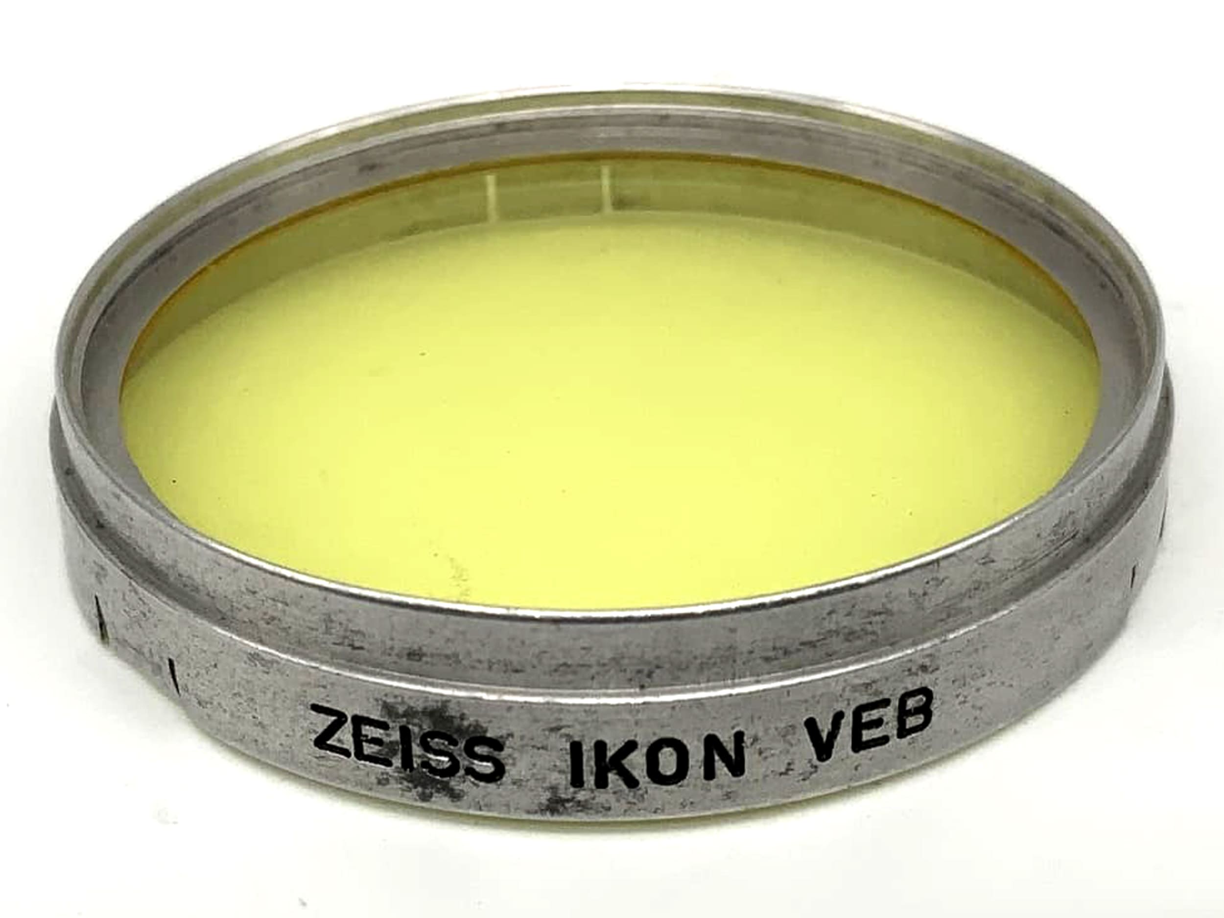 Zeiss Ikon Farbfilter 42mm Gelb G1-2x yellow colorfilter Steckfilter Slip On