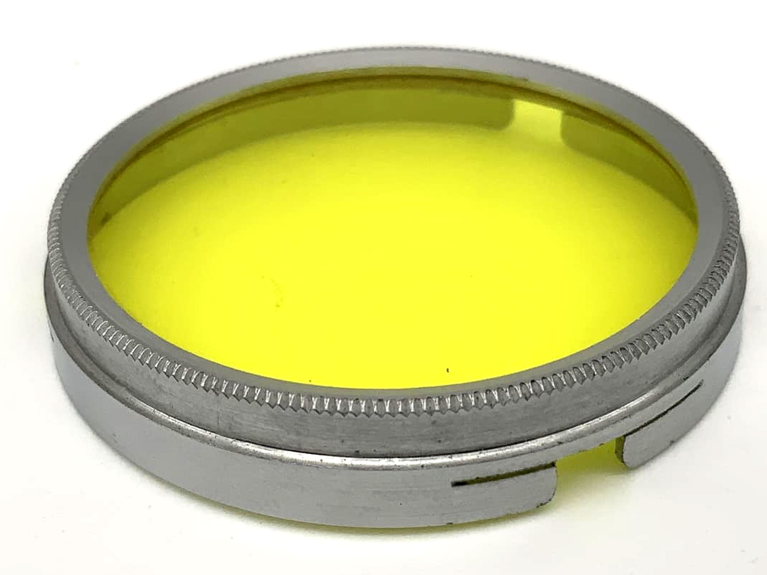 VEB Farbfilter 40,5mm Gelb Yellow colorfilter Steckfilter Slip On
