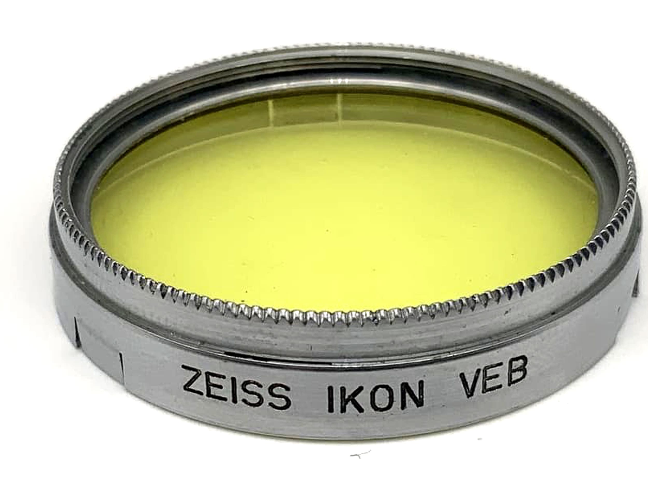 Zeiss Ikon Farbfilter 37mm G1 Gelb Yellow colorfilter Steckfilter Slip On