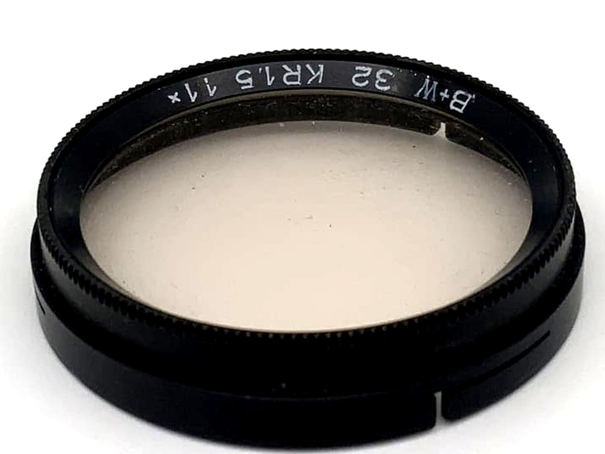 B+W correction filter 32mm KR 1.5 1.1x plug-in filter slip on