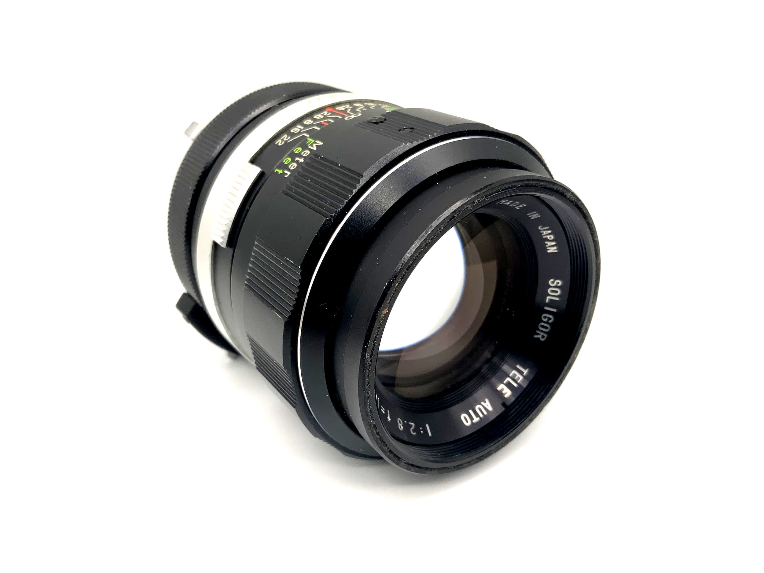 Soligor 105mm 1:2.8 Objektiv Tele Auto Kamera Camera Lens (Minolta MD)
