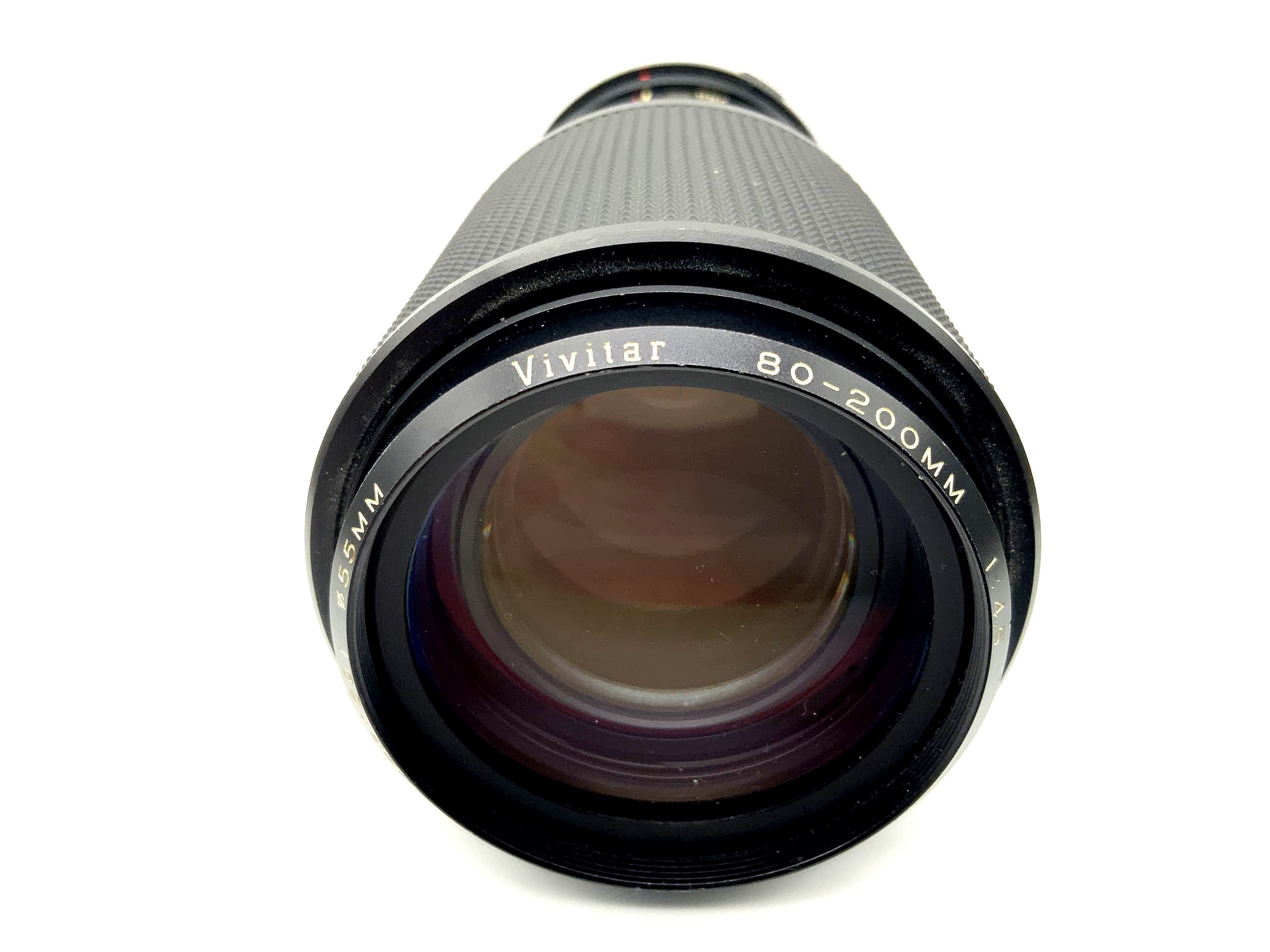 Vivitar 80-200mm 1:4.5 Objektiv Auto Zoom Kamera Camera Lens (Olympus OM)