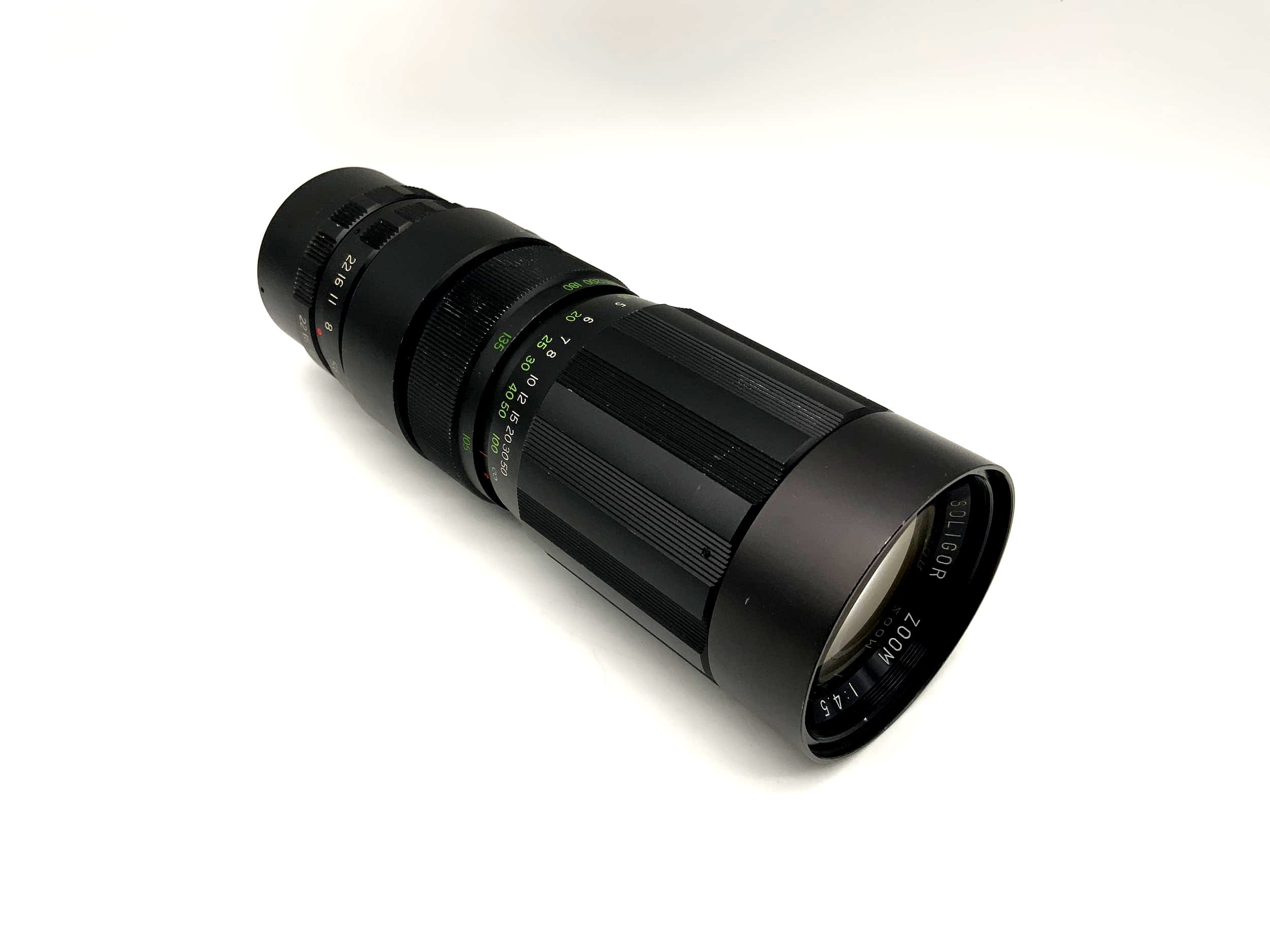 Soligor 90-230mm 1:4.5 Objektiv Zoom Kamera Camera Lens (M42)