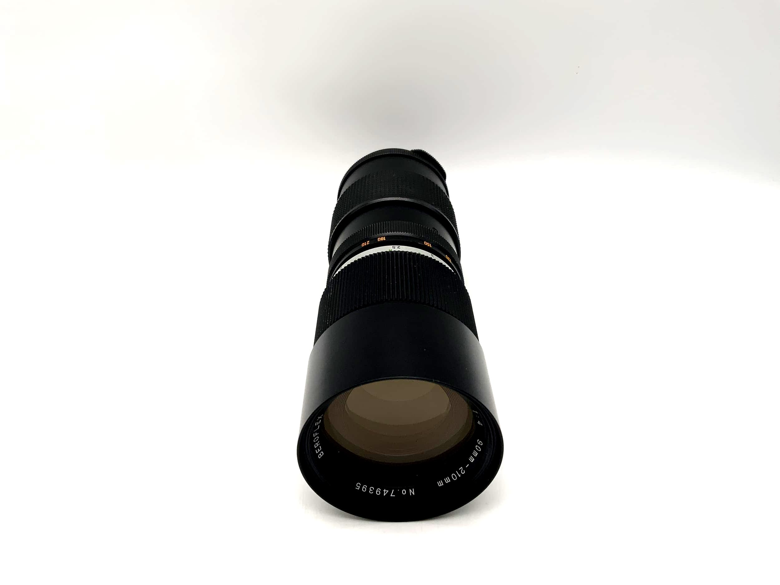 Beroflex 90-210mm 1:4 Objektiv Auto Tele Zoom Kamera Camera Lens (M42)