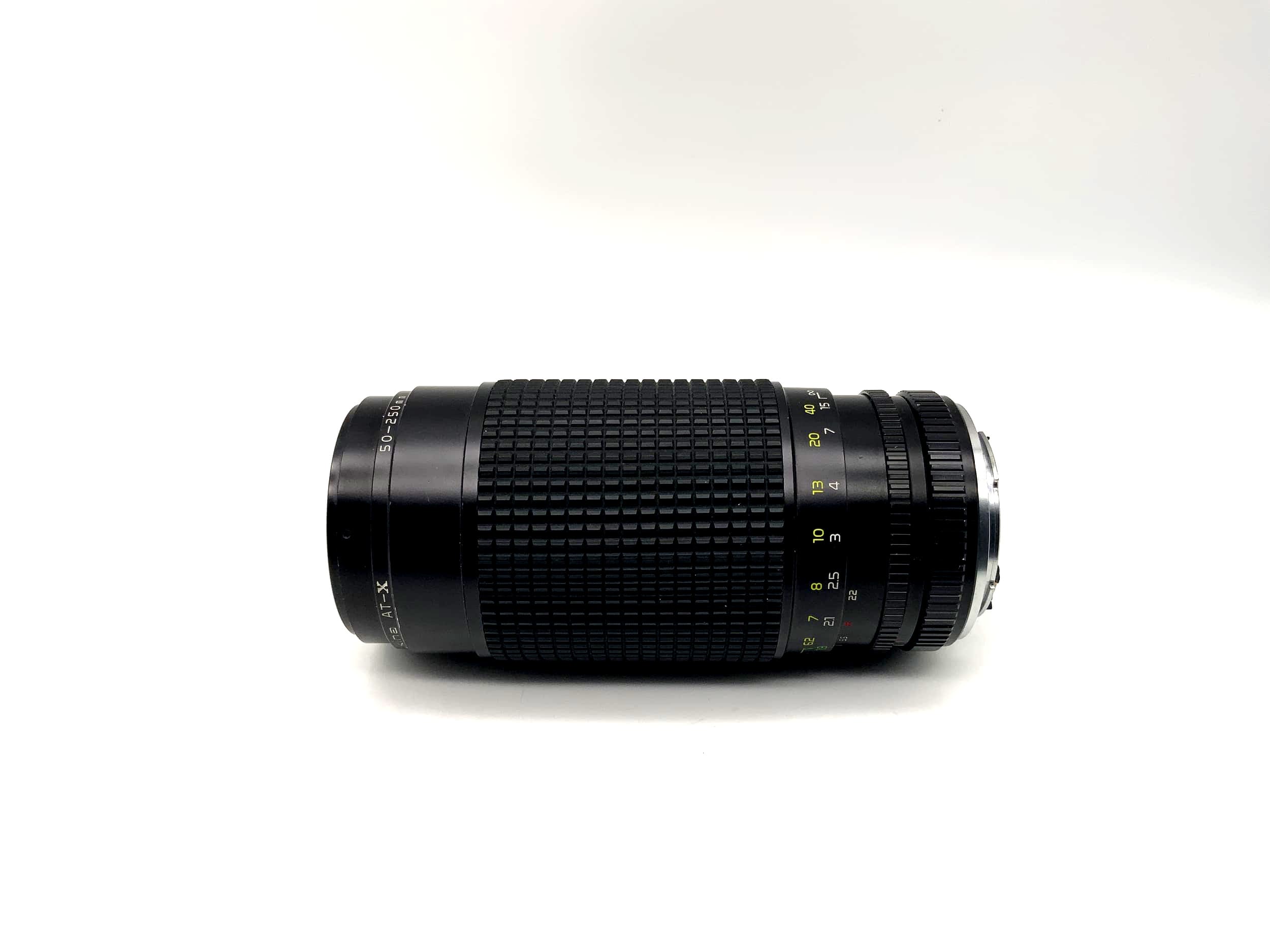 Tokina 50-250mm 1:4-5.6 Objektiv AT-X Macro Kamera Camera Lens (Yashica/Contax)