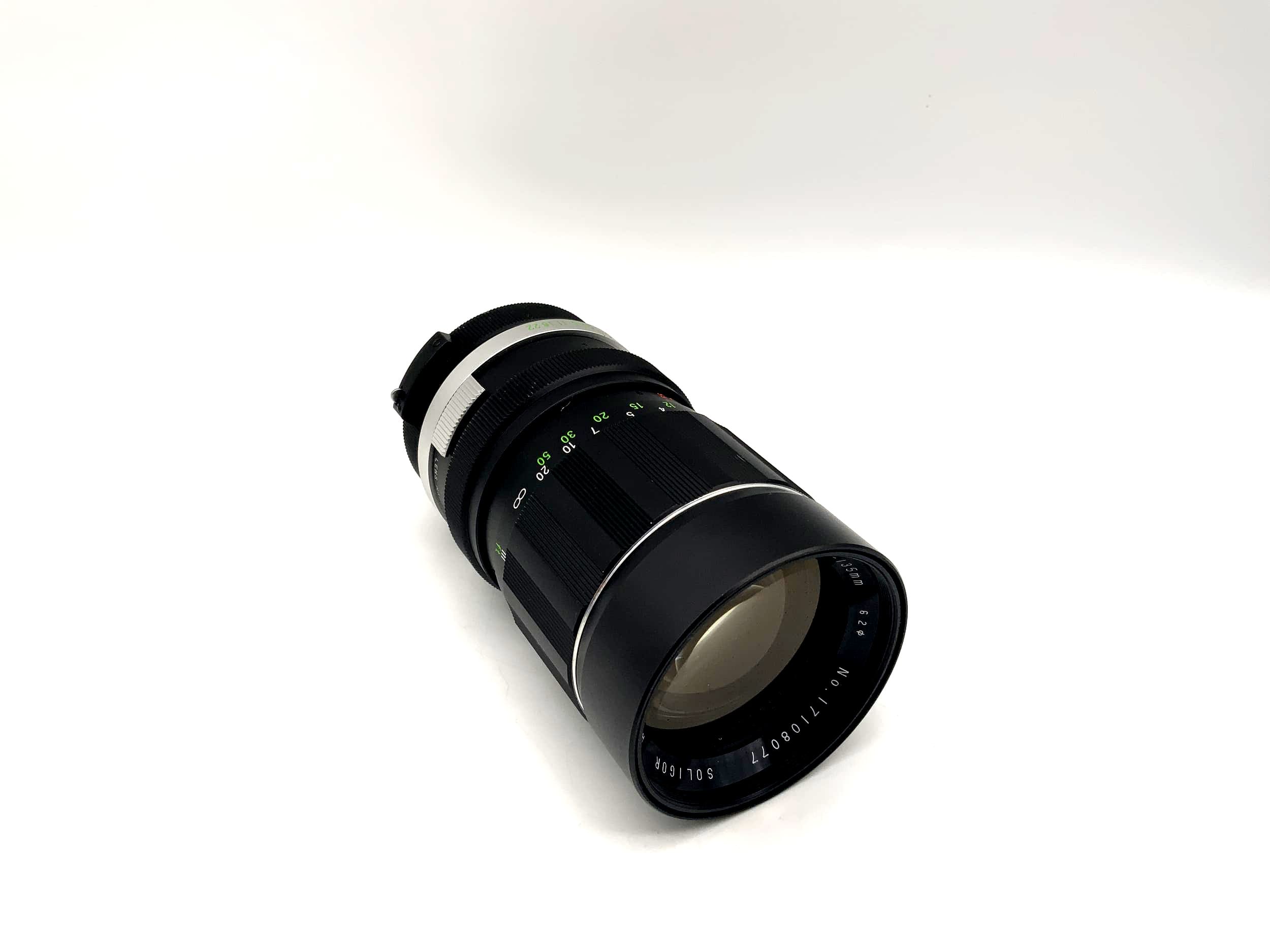 Soligor 55-135mm 1:3.5 Objektiv Auto-Zoom Kamera Camera Lens (Exa)