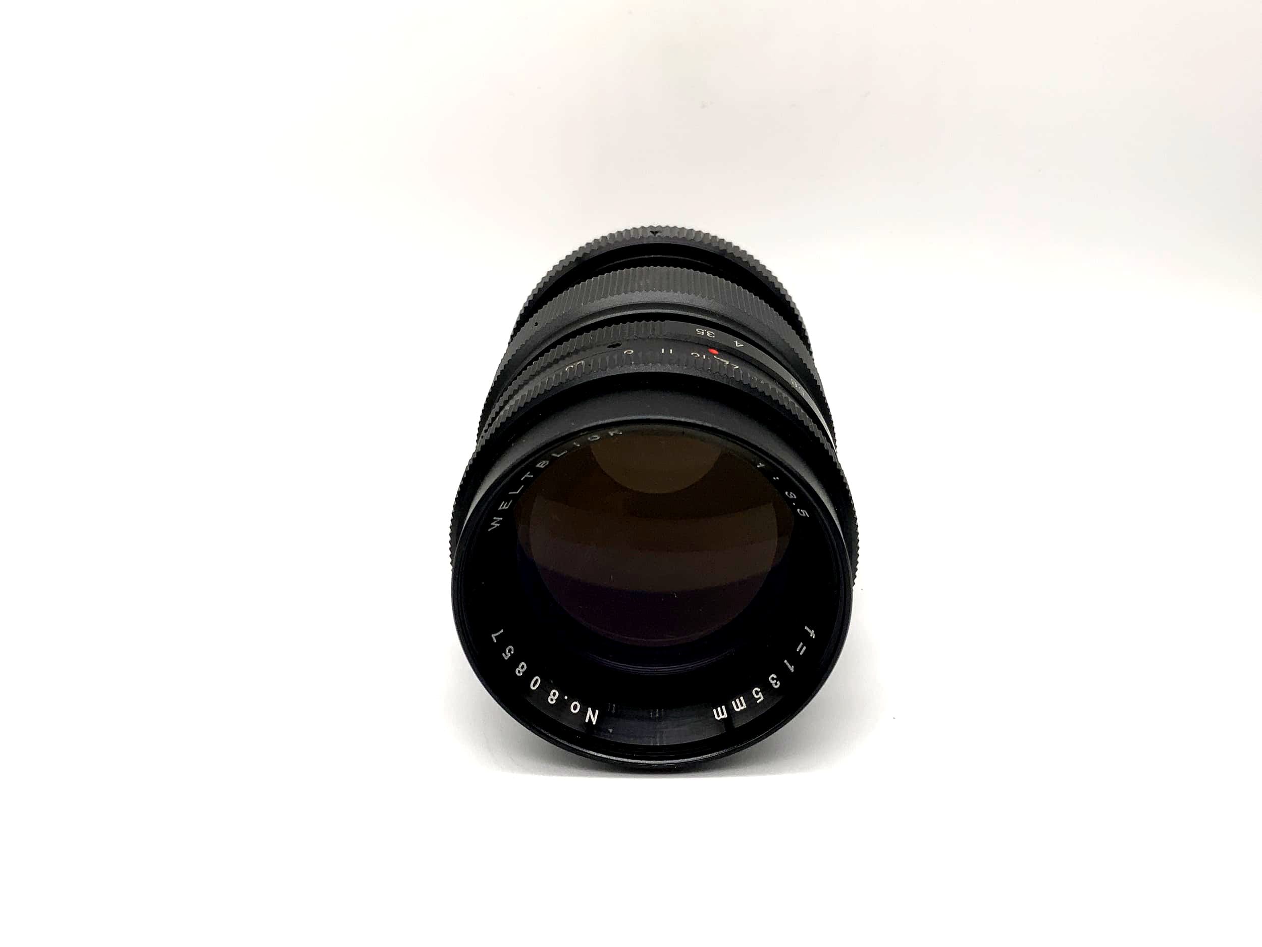 Weltblick 135mm 1:3.5 Objektiv Kamera Camera Lens (M42)