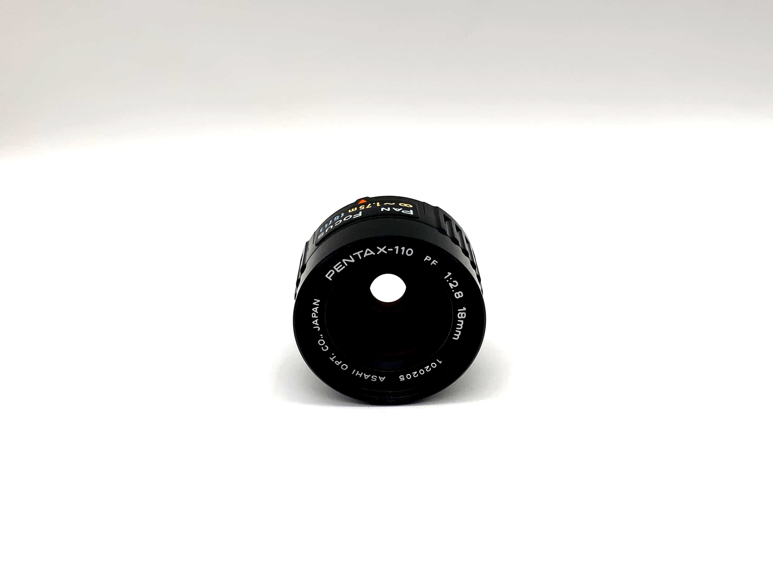 Asahi Pentax 18mm 1:2.8 Objektiv Pentax-110 PF Kamera Camera Lens (Auto 110)