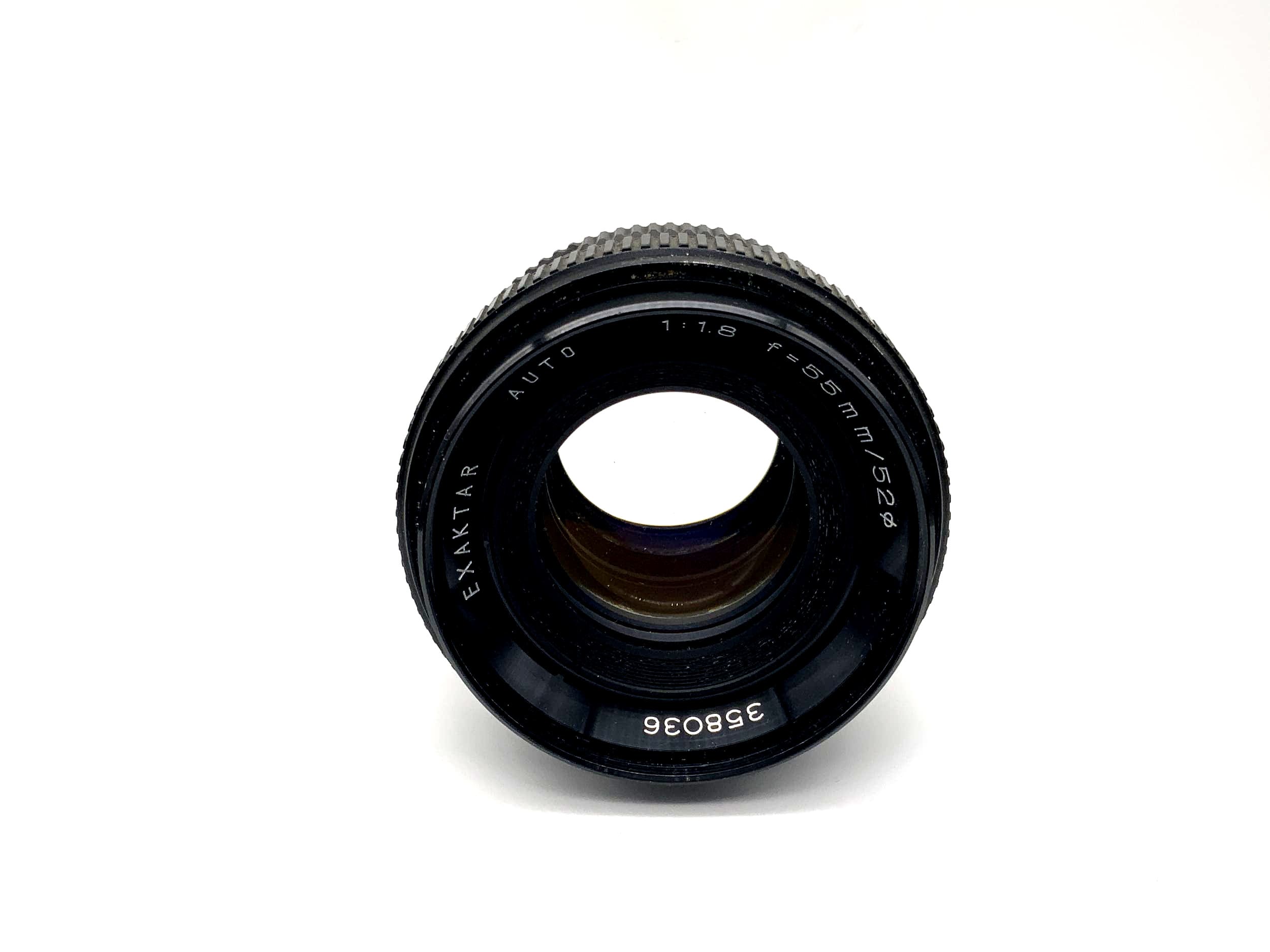 Exakta 55mm 1:1.8 Objektiv Exaktar Auto Kamera Camera Lens (M42)