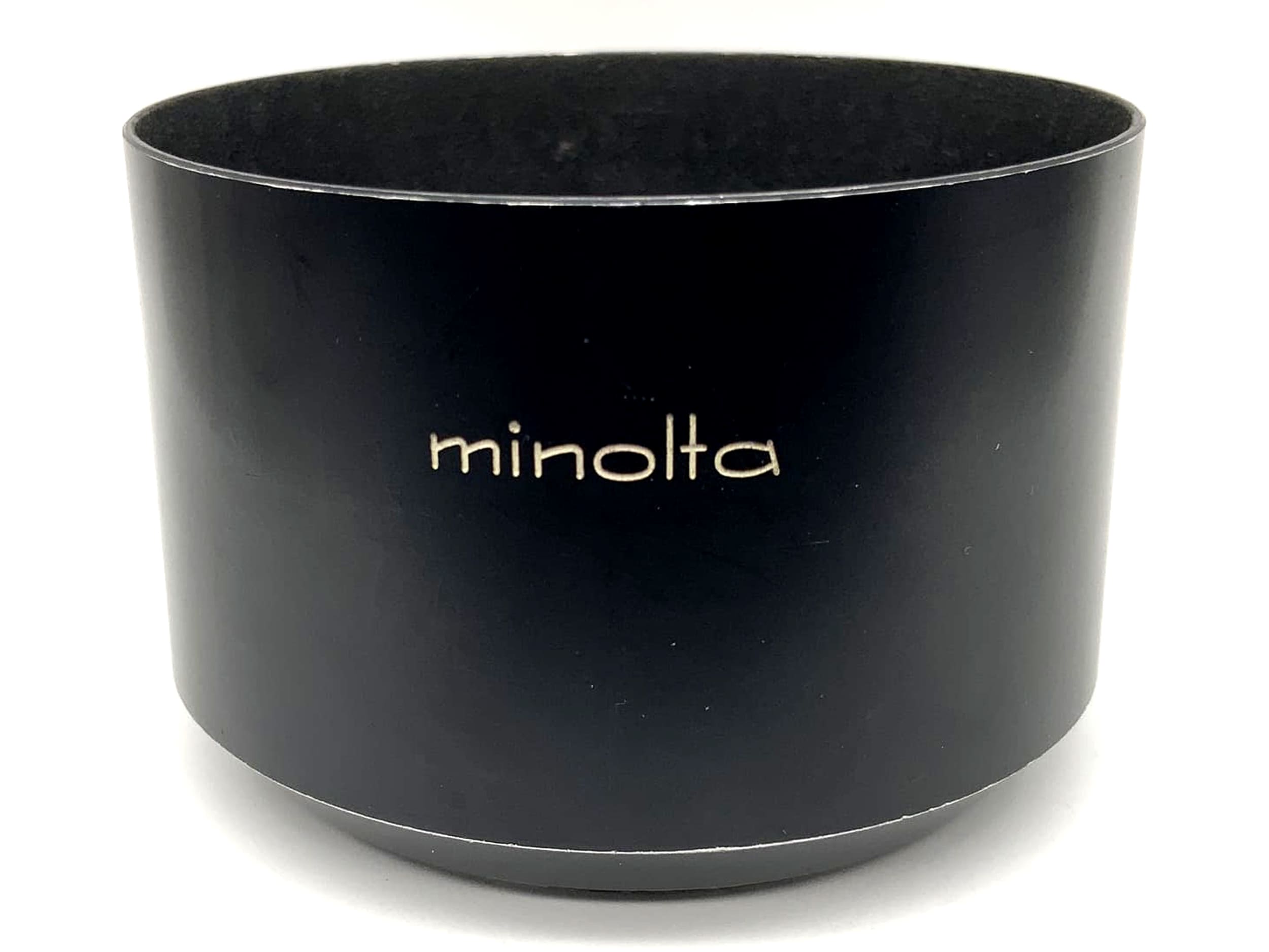 Minolta MC 100mm F2.5 Gegenlichtblende Metall Lens Hood Streulichtblende