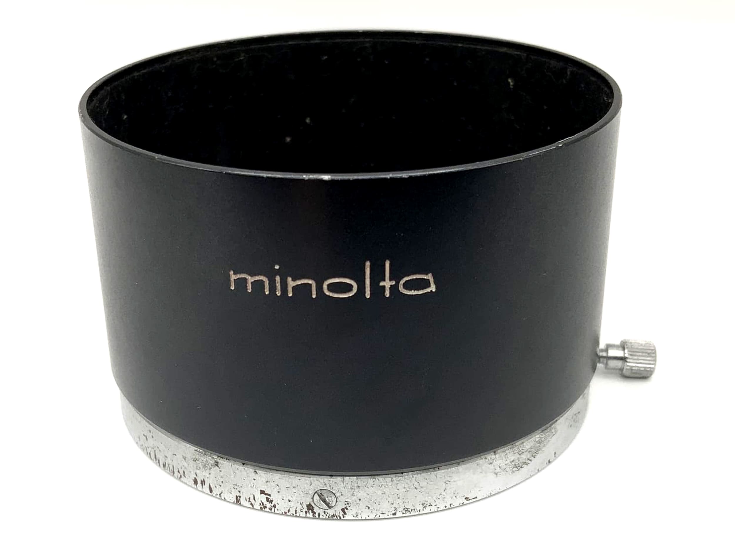 Minolta D57KD Gegenlichtblende Metall für 100mm F3.5 / 135mm