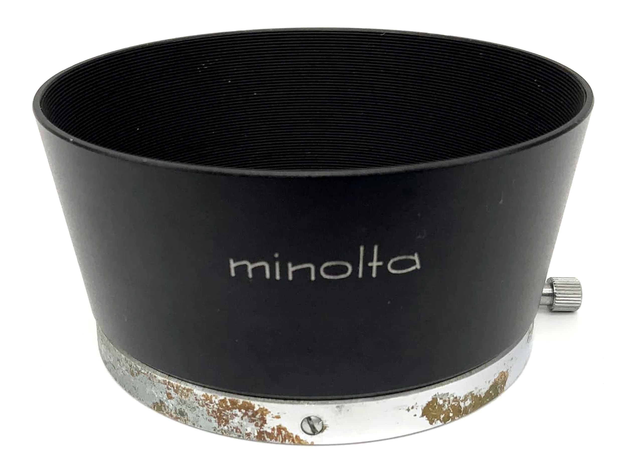 Minolta D57KB Gegenlichtblende Metall für Auto Rokkor 58mm F1.2/ F1.4
