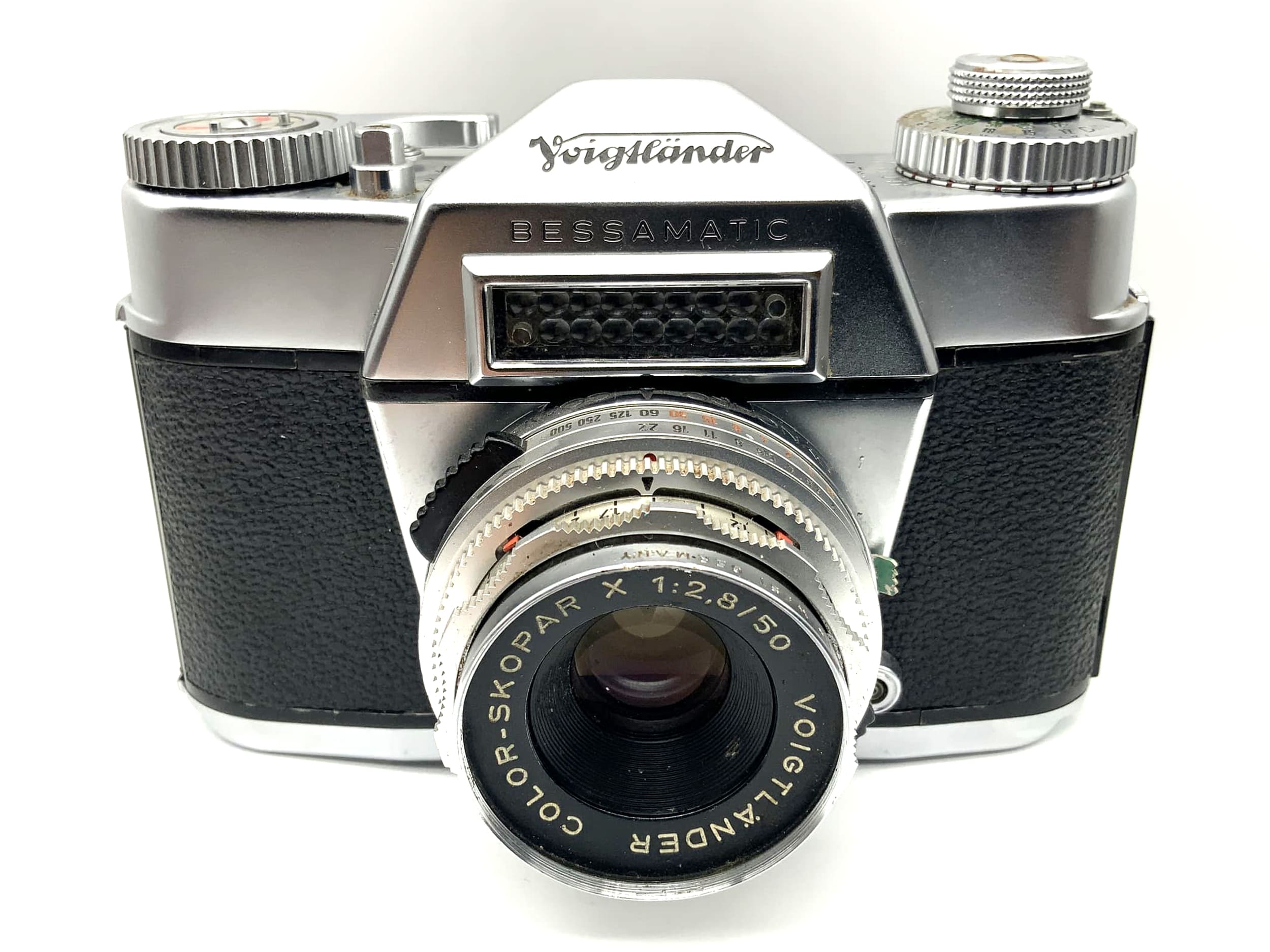 Voigtländer Bessamatic Spiegelreflexkamera SLR mit Color-Skopar X 1:2.8/50