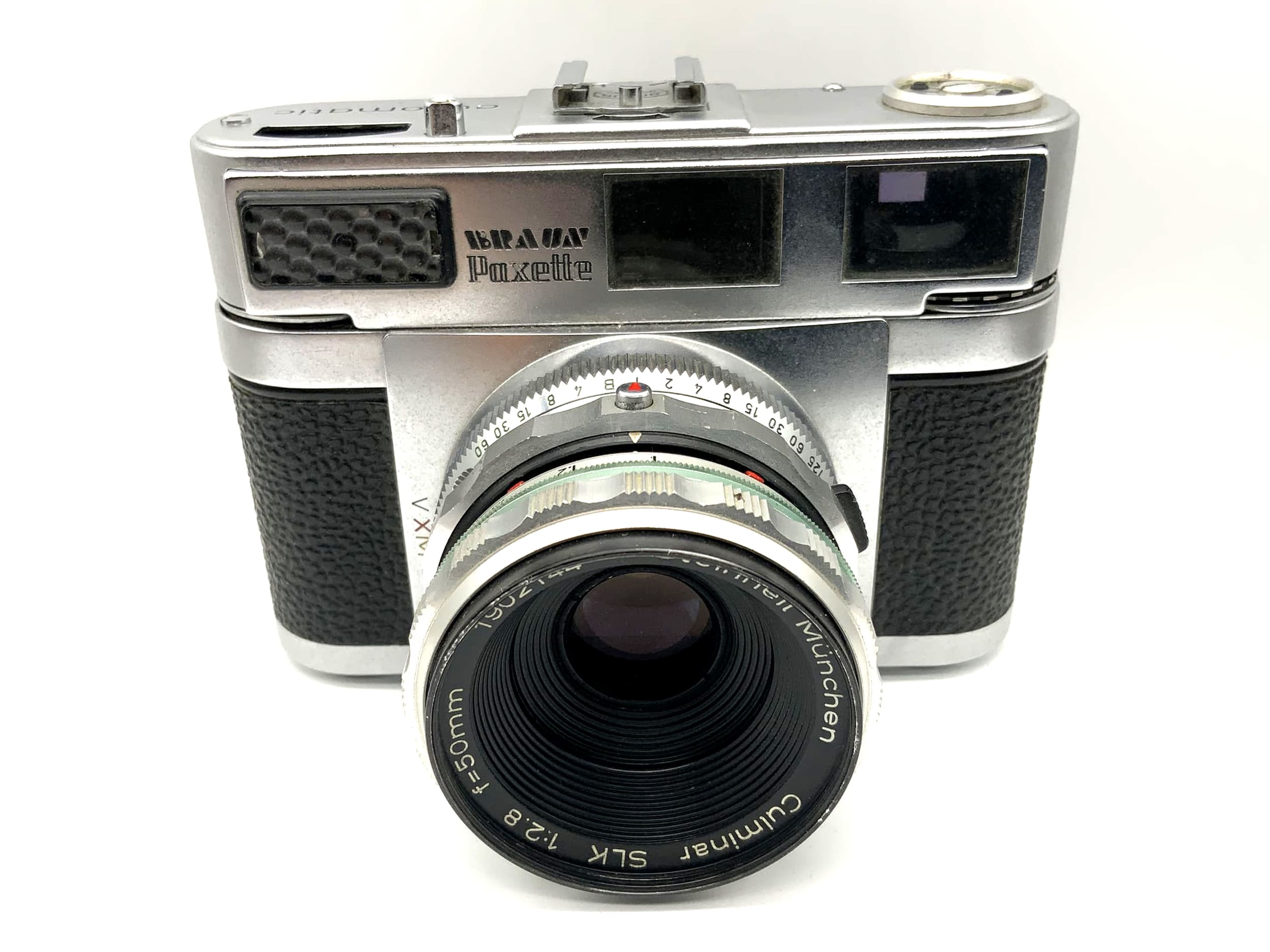 Braun Paxette mit Culminar SLK 1:2.8 f=50mm automatic Super III!Beli defekt!