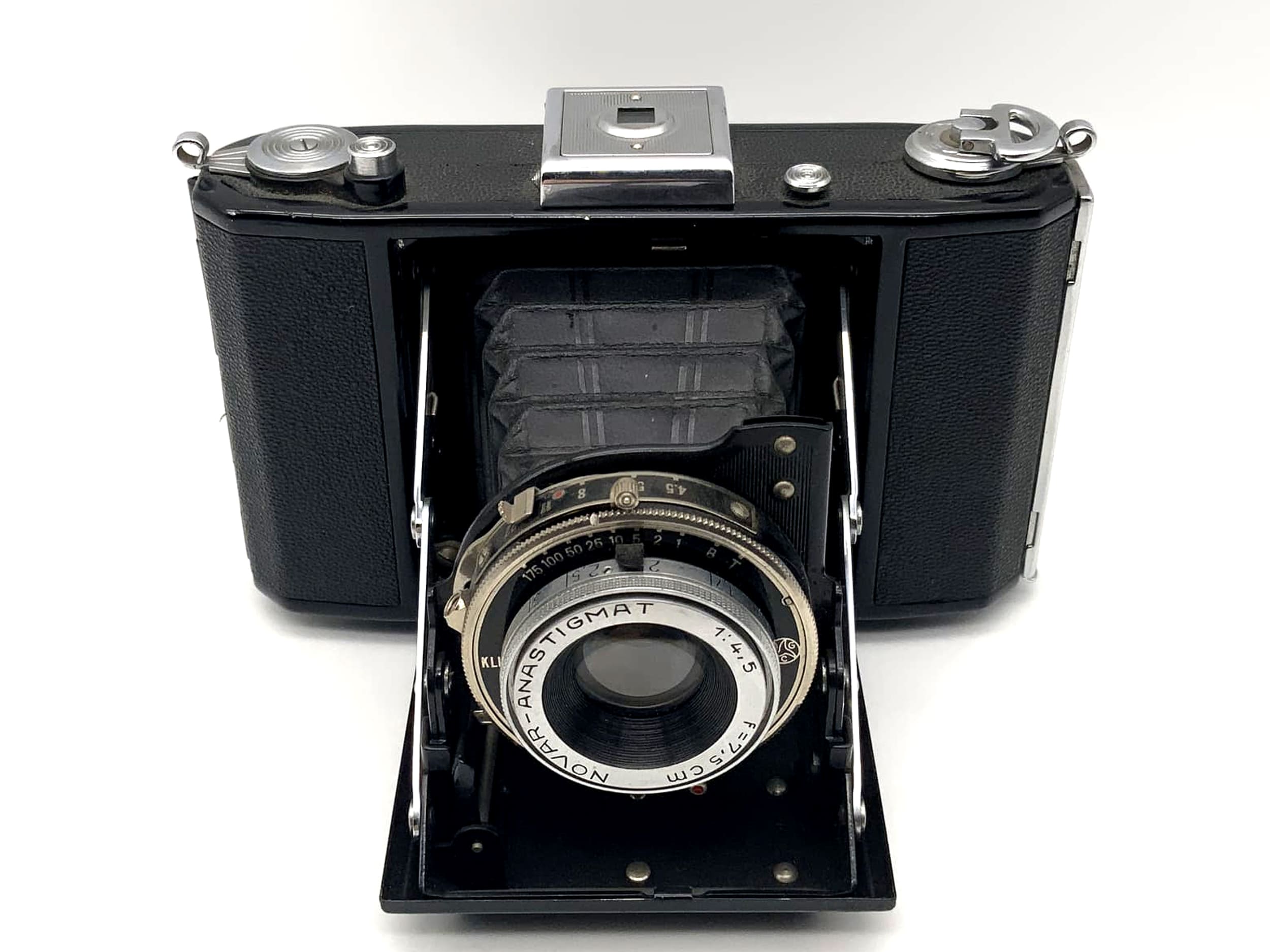 Zeiss Ikon Nettar 515/16 Klappkamera mit Novar-Anastigmat 1:4.5 f=7,5cm
