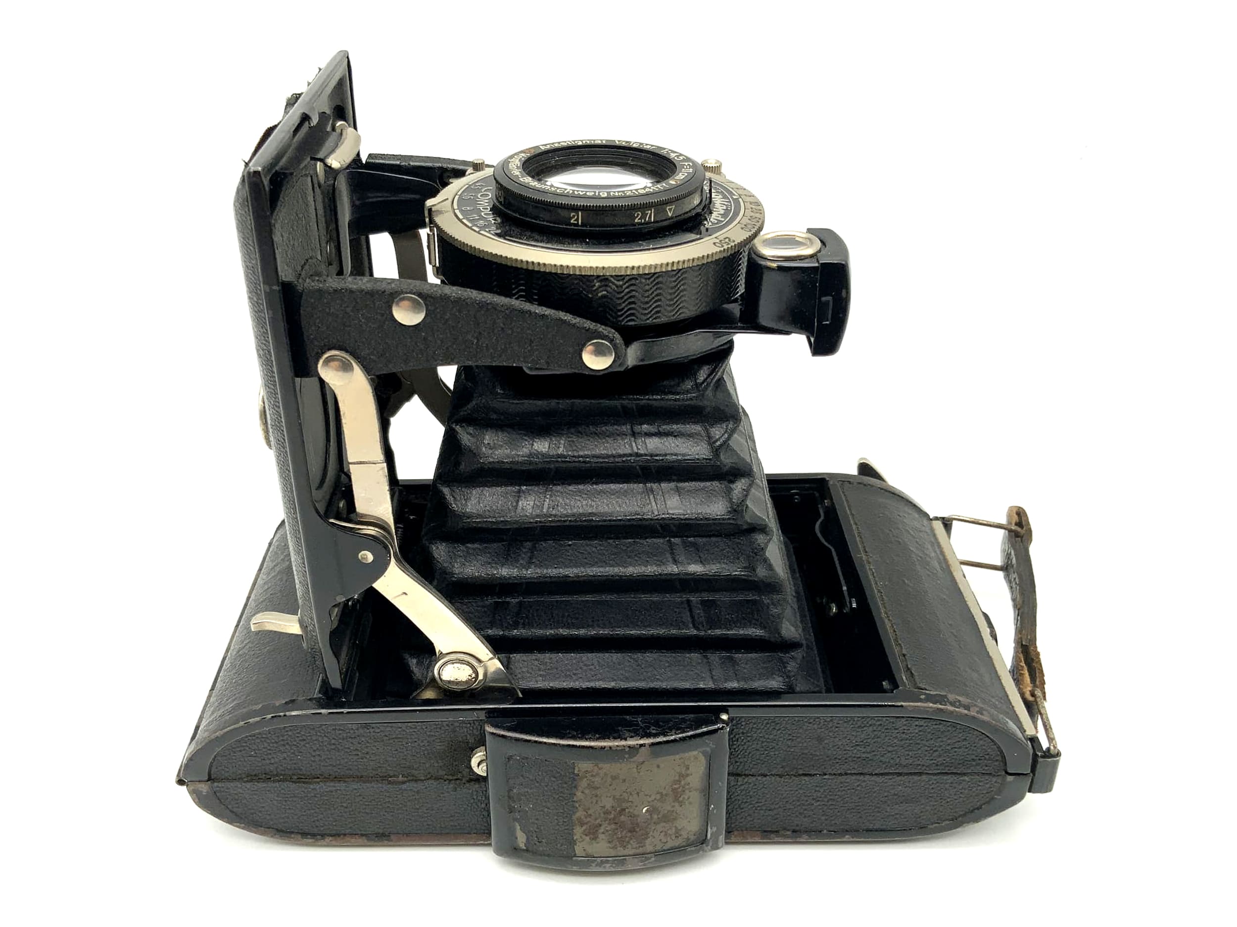 Voigtländer Bessa Klappkamera mit Anastigmat Voigtar 1:4.5 F=11cm 6x9 Compur