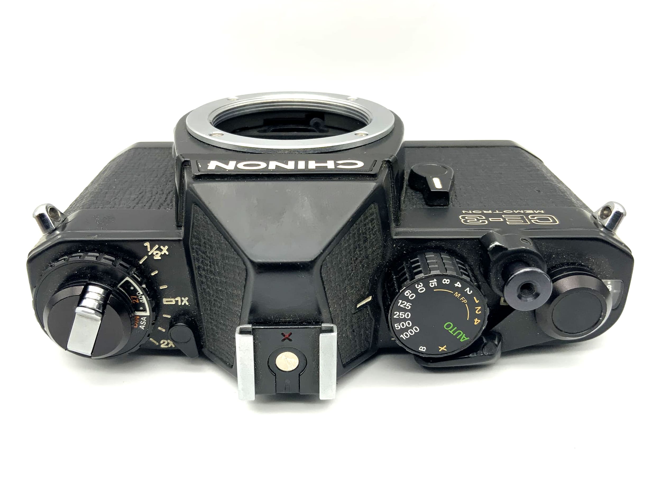 Chinon CE-3 35mm Spiegelreflexkamera SLR analog Memotron (M42) !Beli defekt!