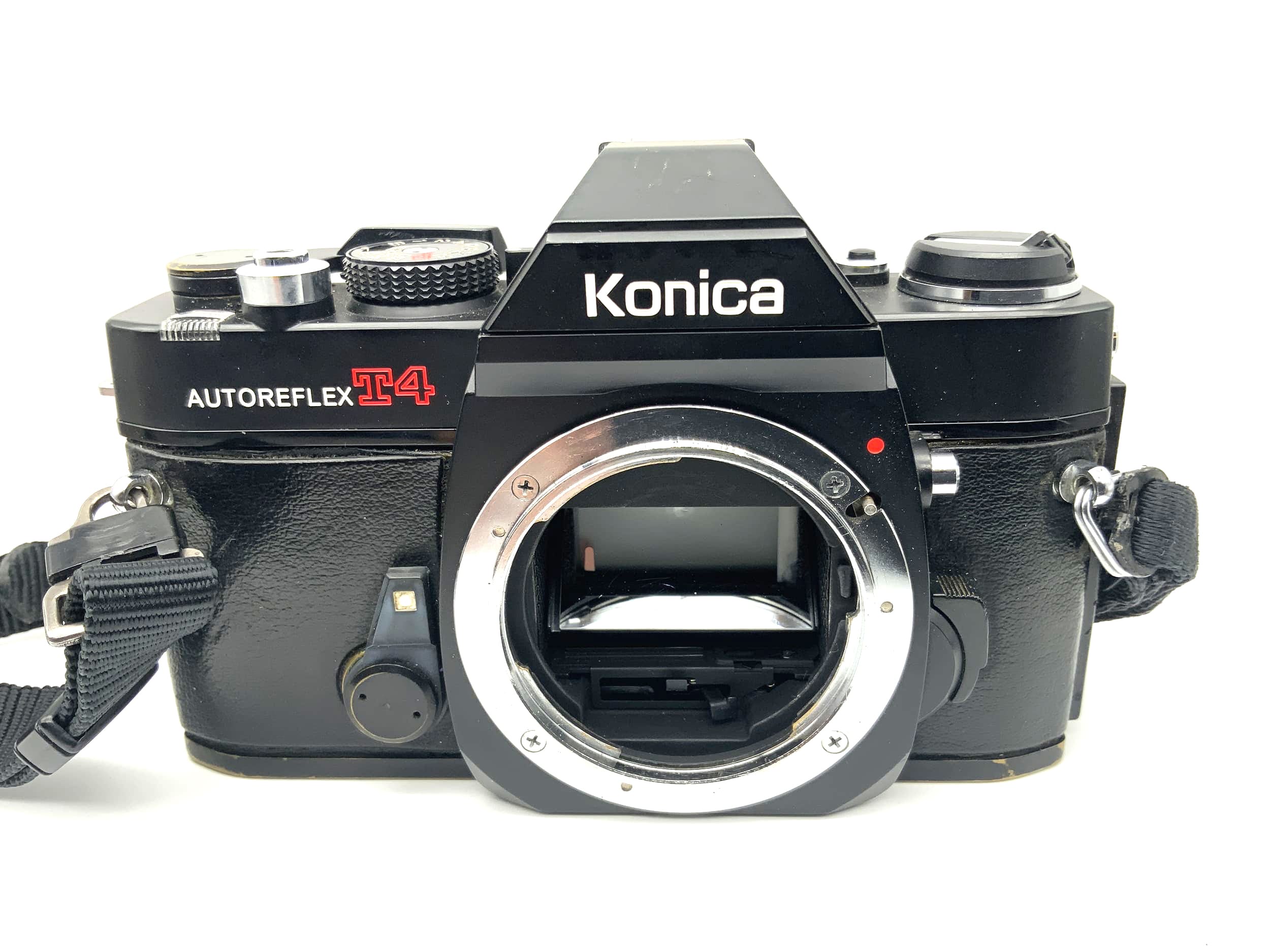 Konica Autoreflex T4 35mm Spiegelreflexkamera SLR analog Body (Konica AR)