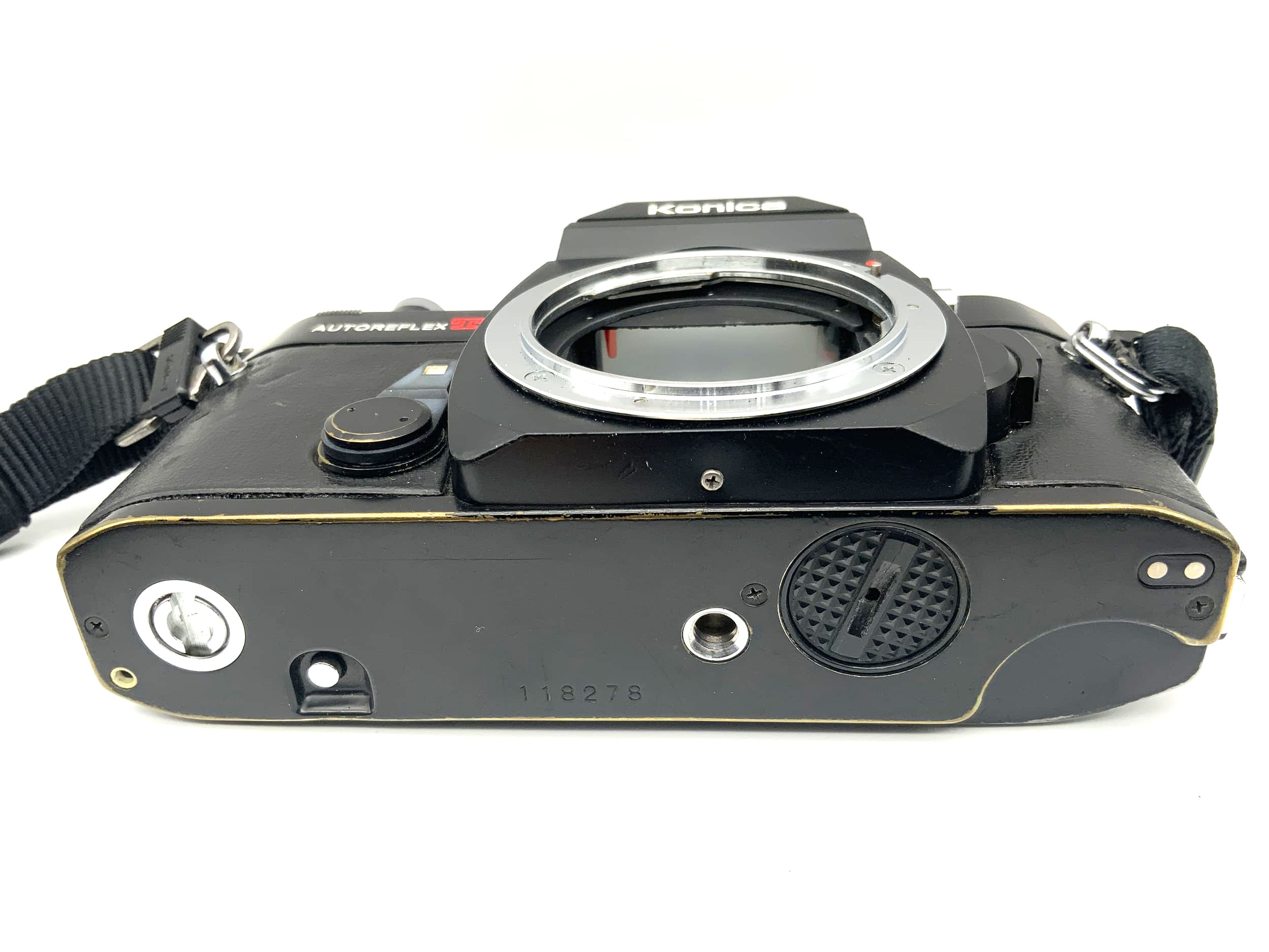 Konica Autoreflex T4 35mm Spiegelreflexkamera SLR analog Body (Konica AR)