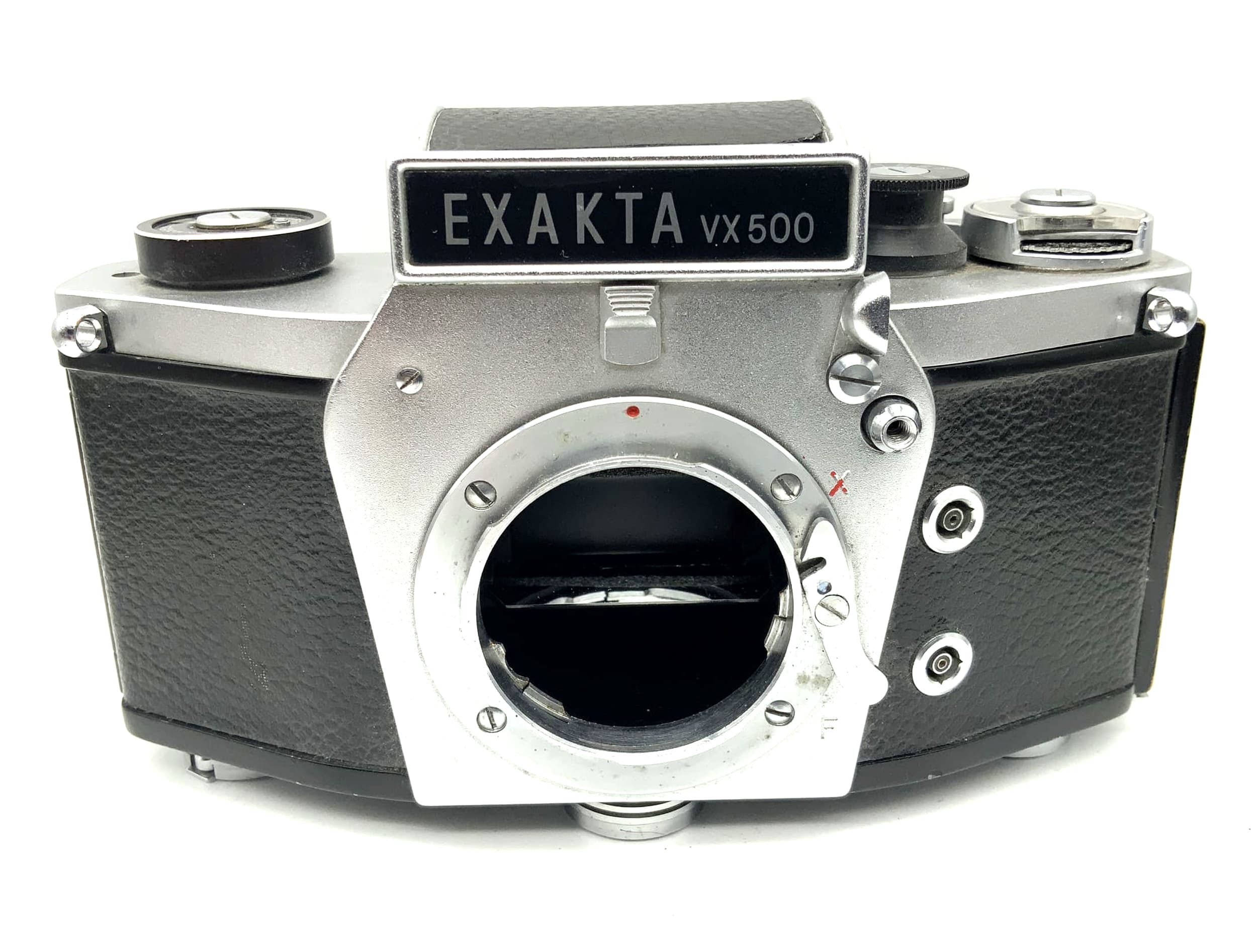 Exakta VX500 35mm Spiegelreflexkamera SLR analog mit Lichtschacht Body (Exa)