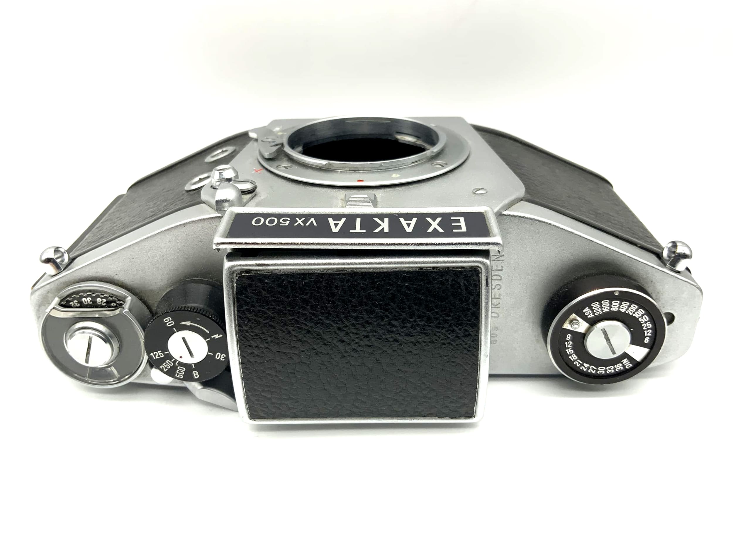 Exakta VX500 35mm Spiegelreflexkamera SLR analog mit Lichtschacht Body (Exa)