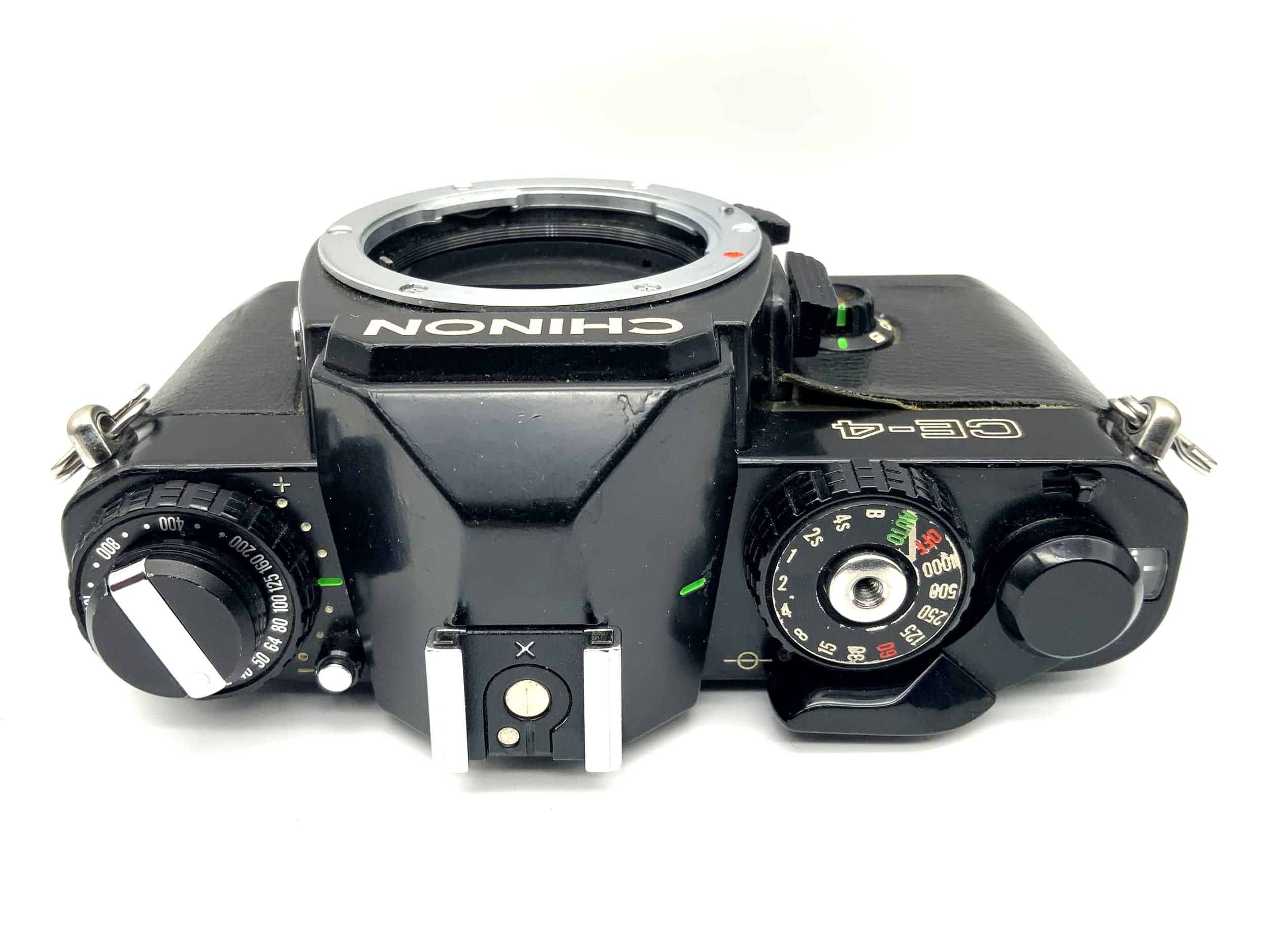 Chinon CE-4 35mm Spiegelreflexkamera SLR analog aka Pentax ME Super (Pentax K)